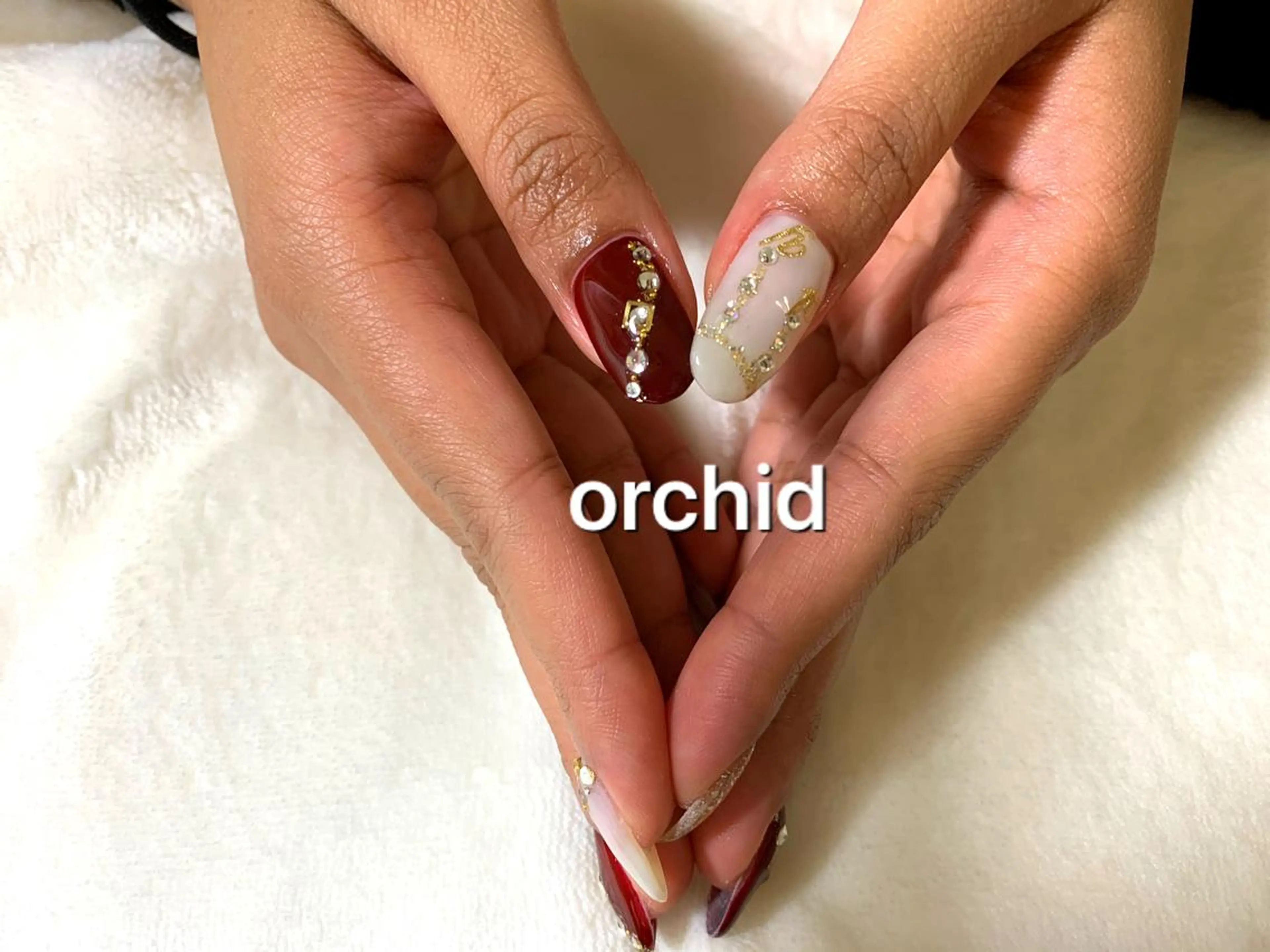 ネイル orchid ♡オーキッドのネイルデザイン