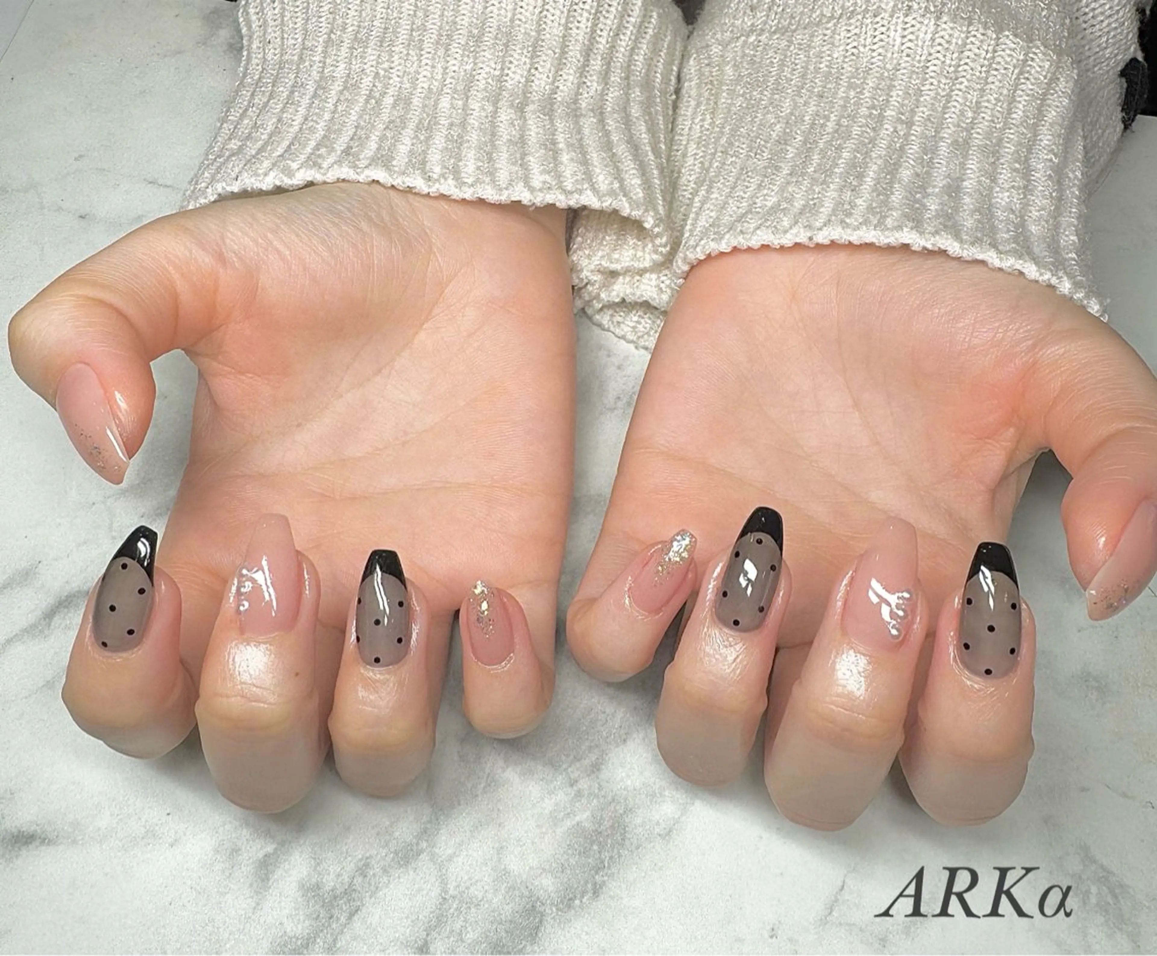 ネイル ハンドネイル Nailsalon ARKαのネイルデザイン