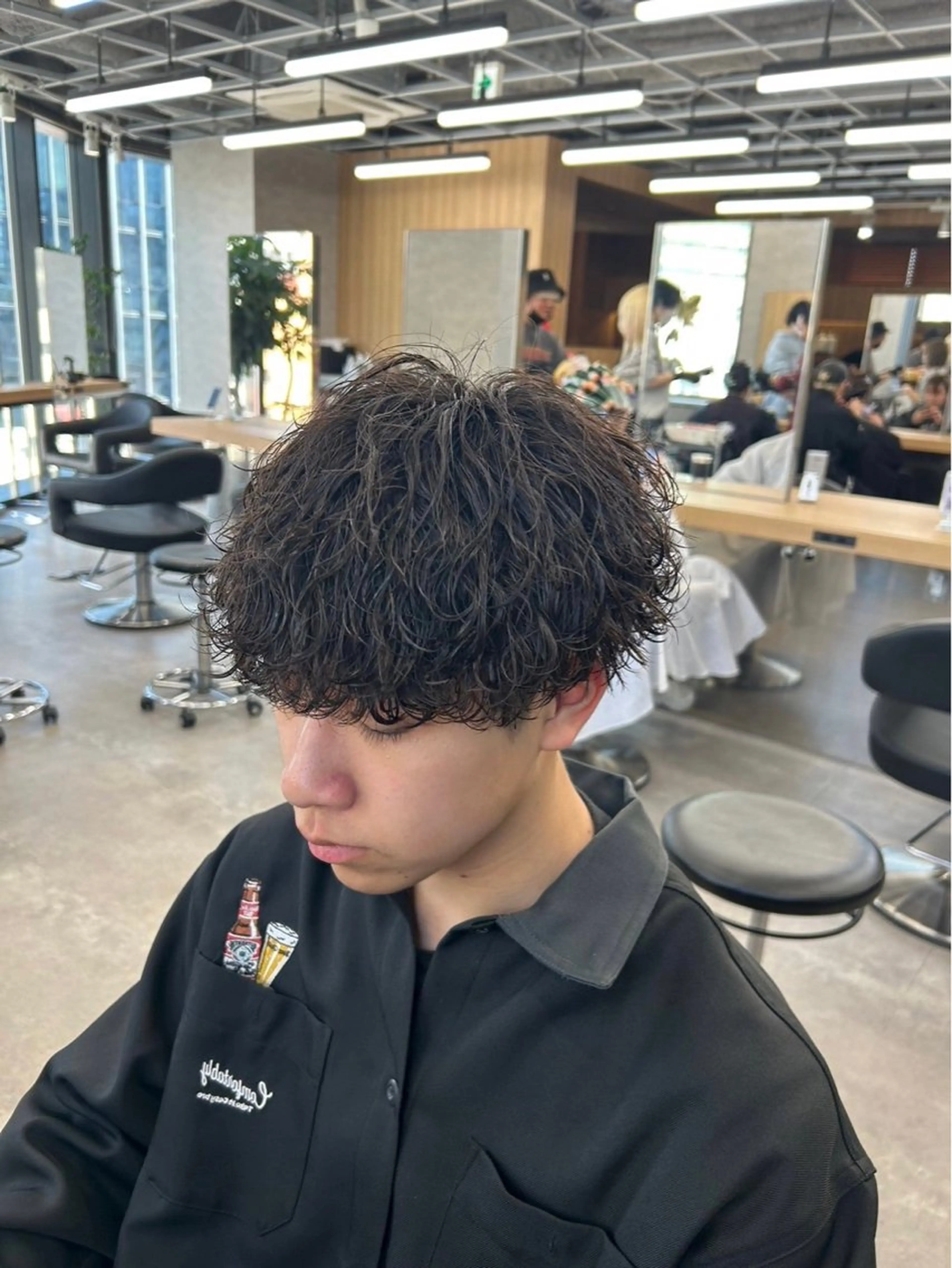 メンズ メンズパーマ 波巻きパーマ 🔥パーマ特化🔥 優馬のヘアスタイル