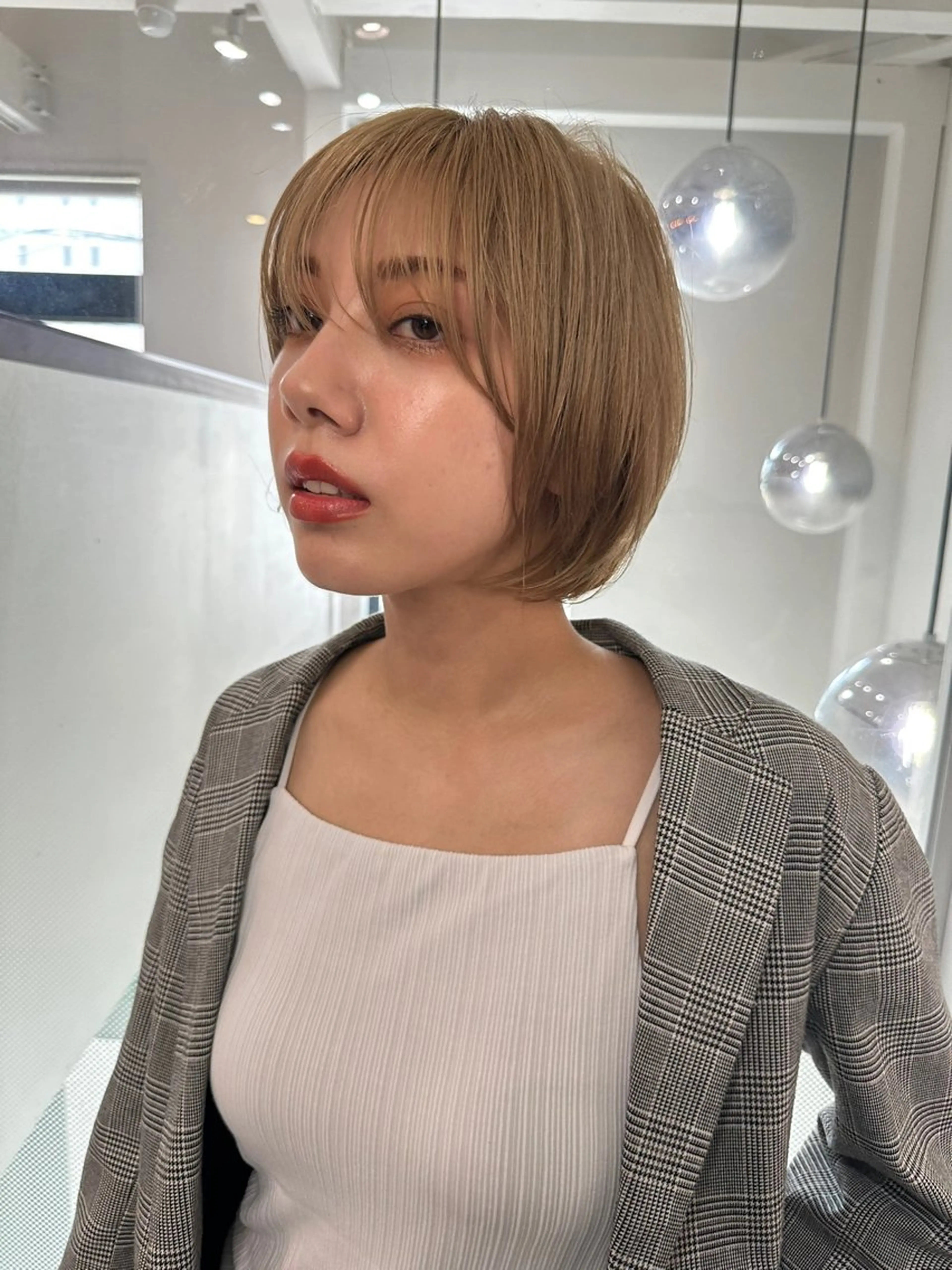 ショート ショートヘア カット ヘアカラー トリートメント ヘッドスパ taiga レイヤー /髪質改善/矯正🌈のヘアスタイル