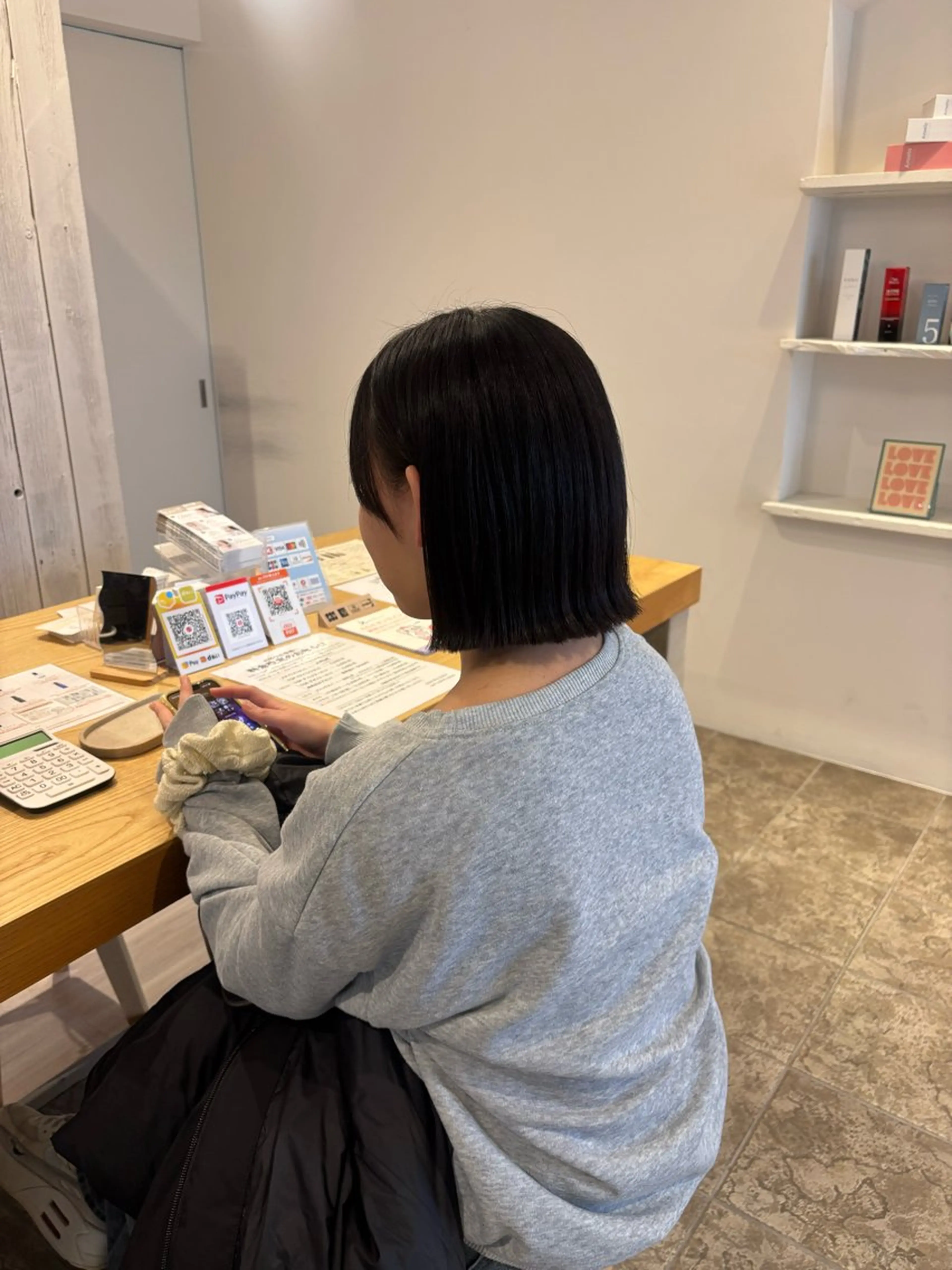 ショート カット hair'sBEAU LiEn所属・山本 愛永のヘアスタイル