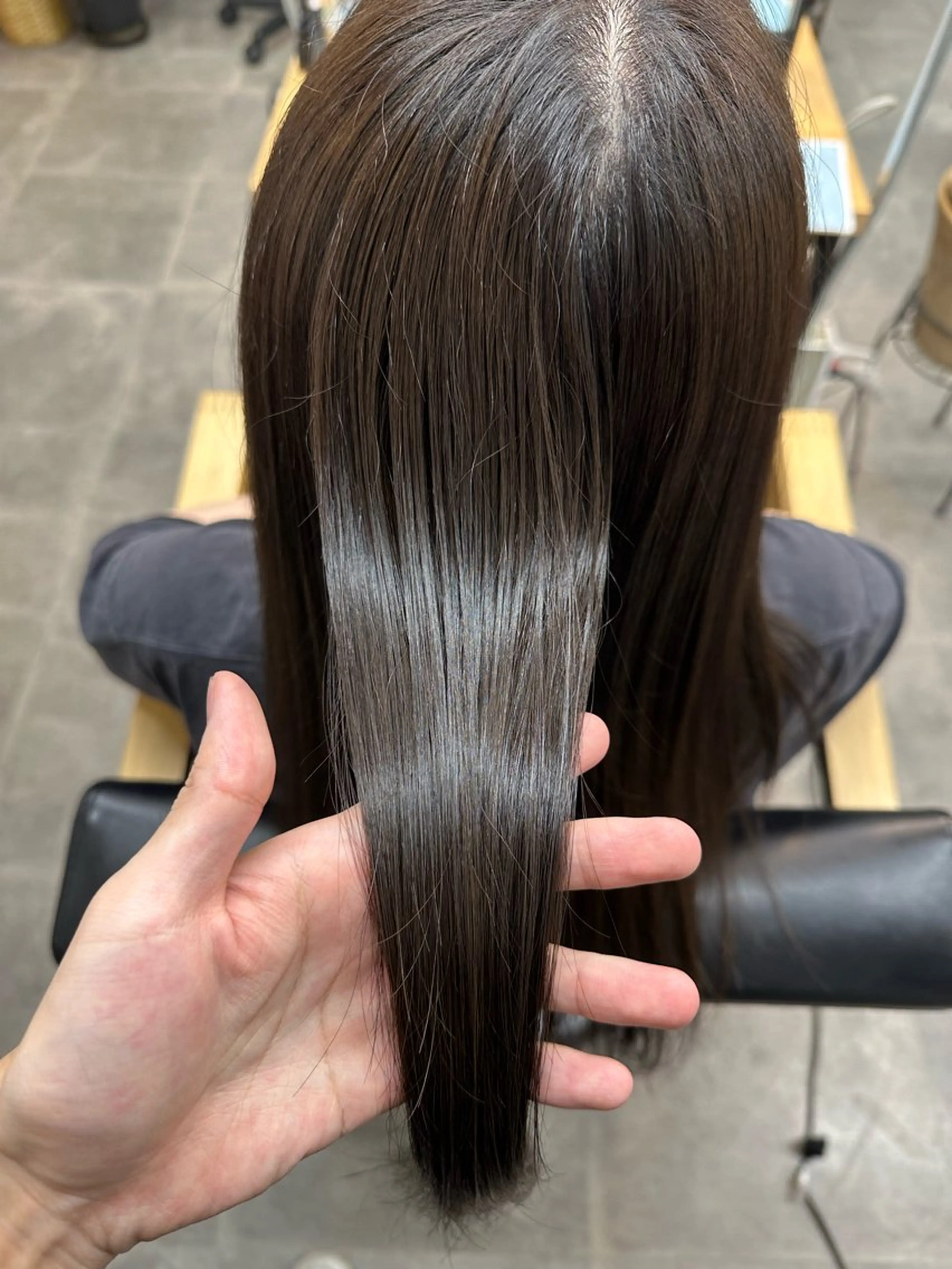 ロング カラー トリートメント 0choir kodaiのヘアスタイル