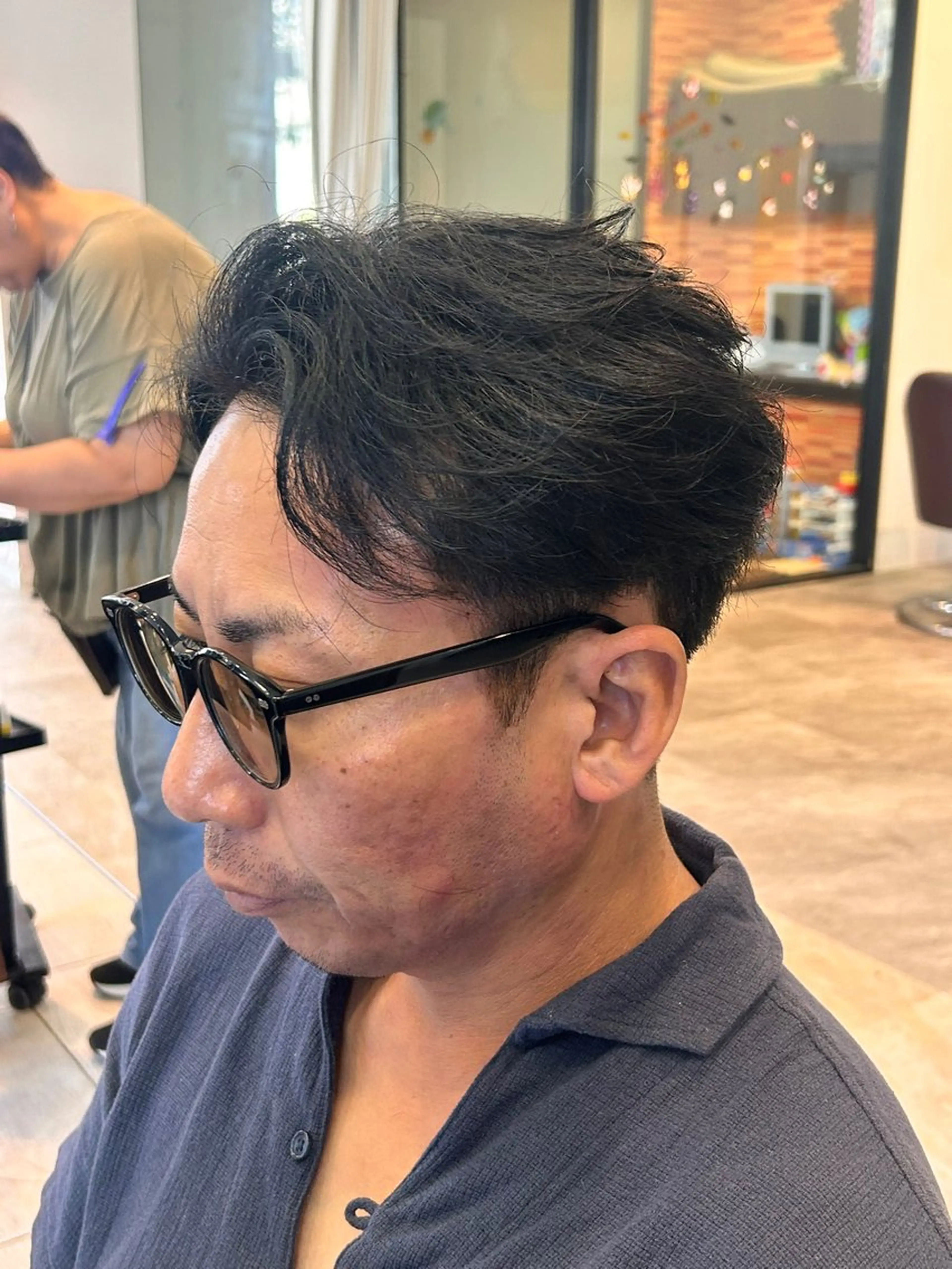 ショート カラー メンズ ri kuのヘアスタイル