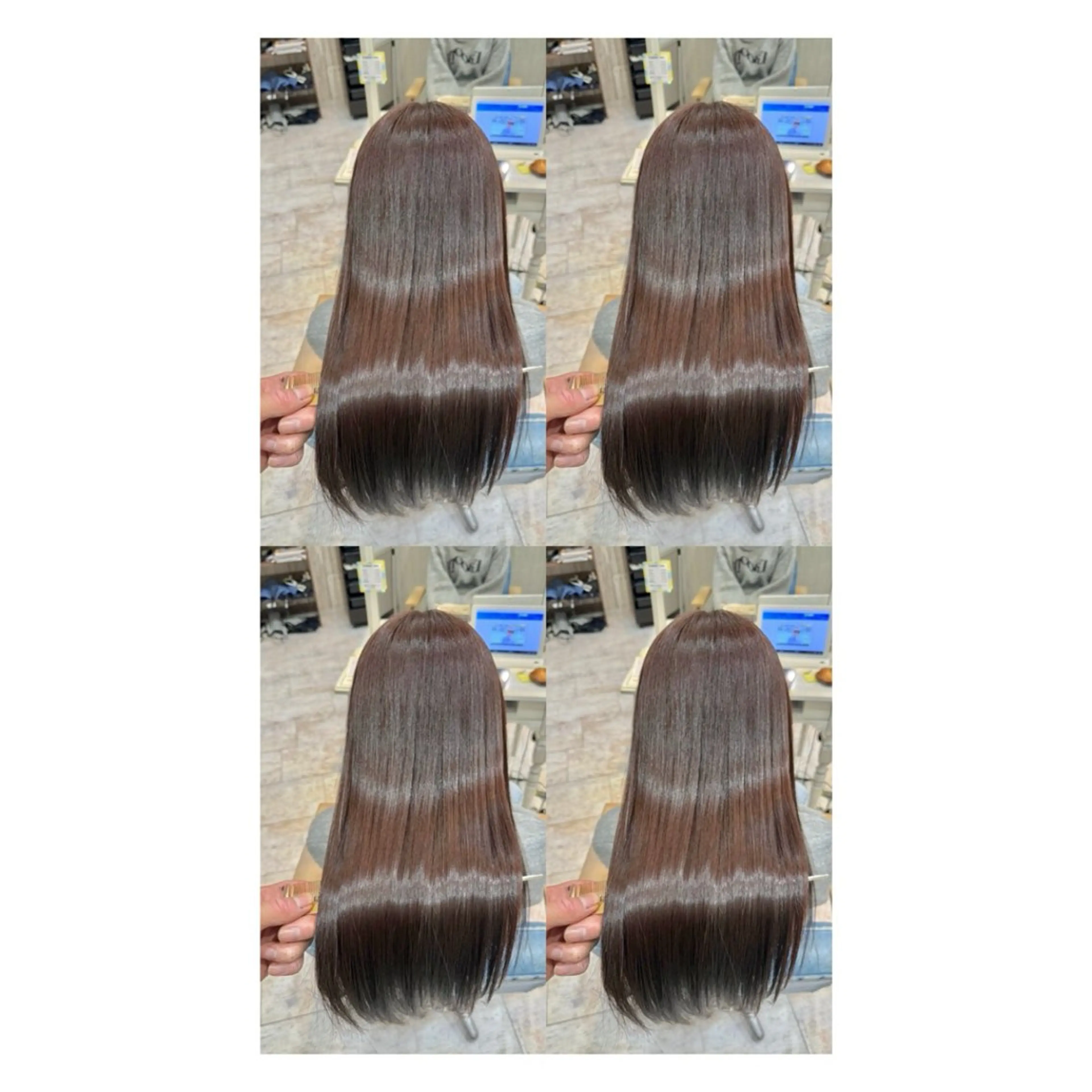 ロング カラー インナーカラー 髪質改善 カット ヘアカラー トリートメント 店長✨レイヤー✖️ 髪質改善✖️韓国ヘアのヘアスタイル