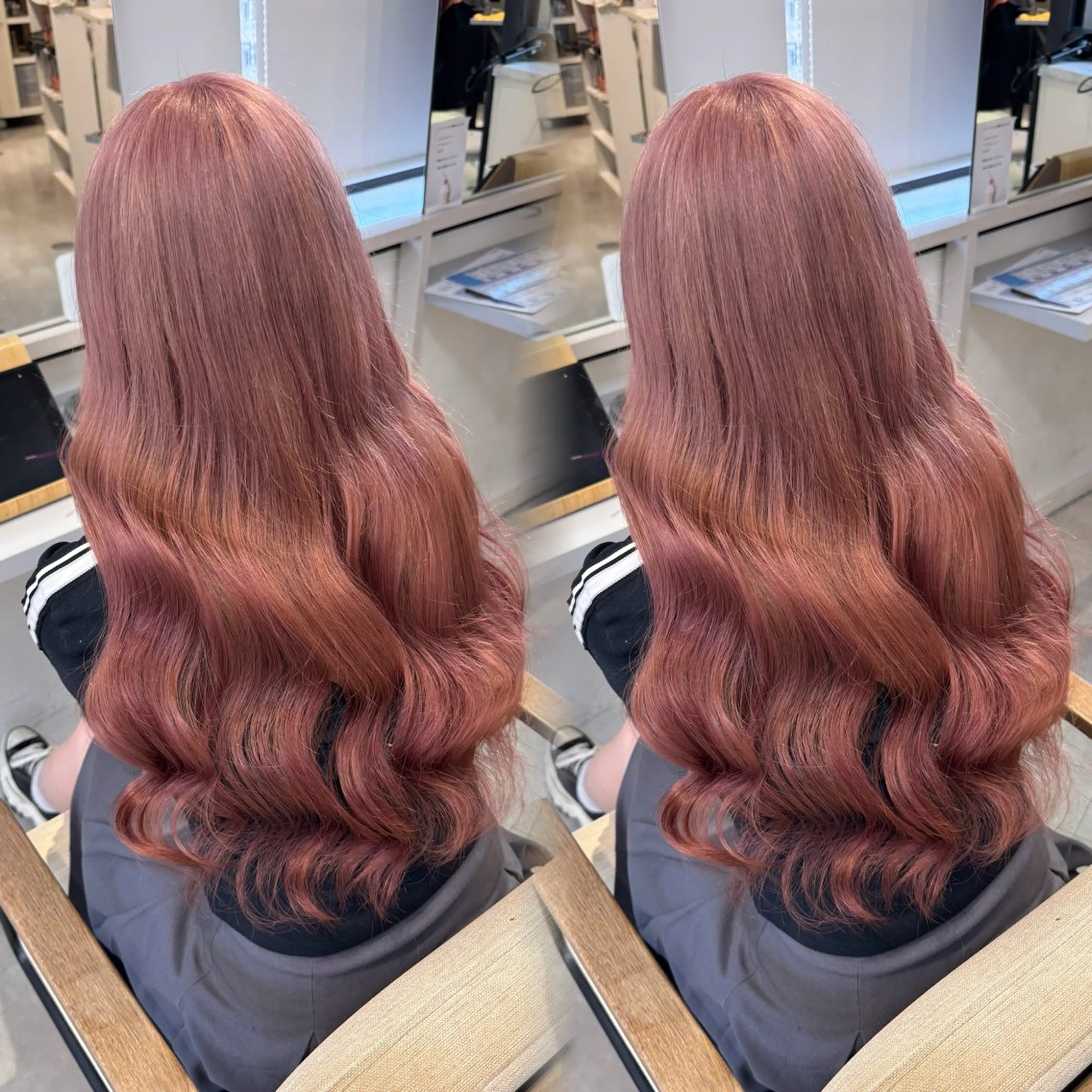 【ケア&トリートメント付き🧴】ケアブリーチ＋イルミナカラー＋ブリーチ専用TR system ¥16,500の写真