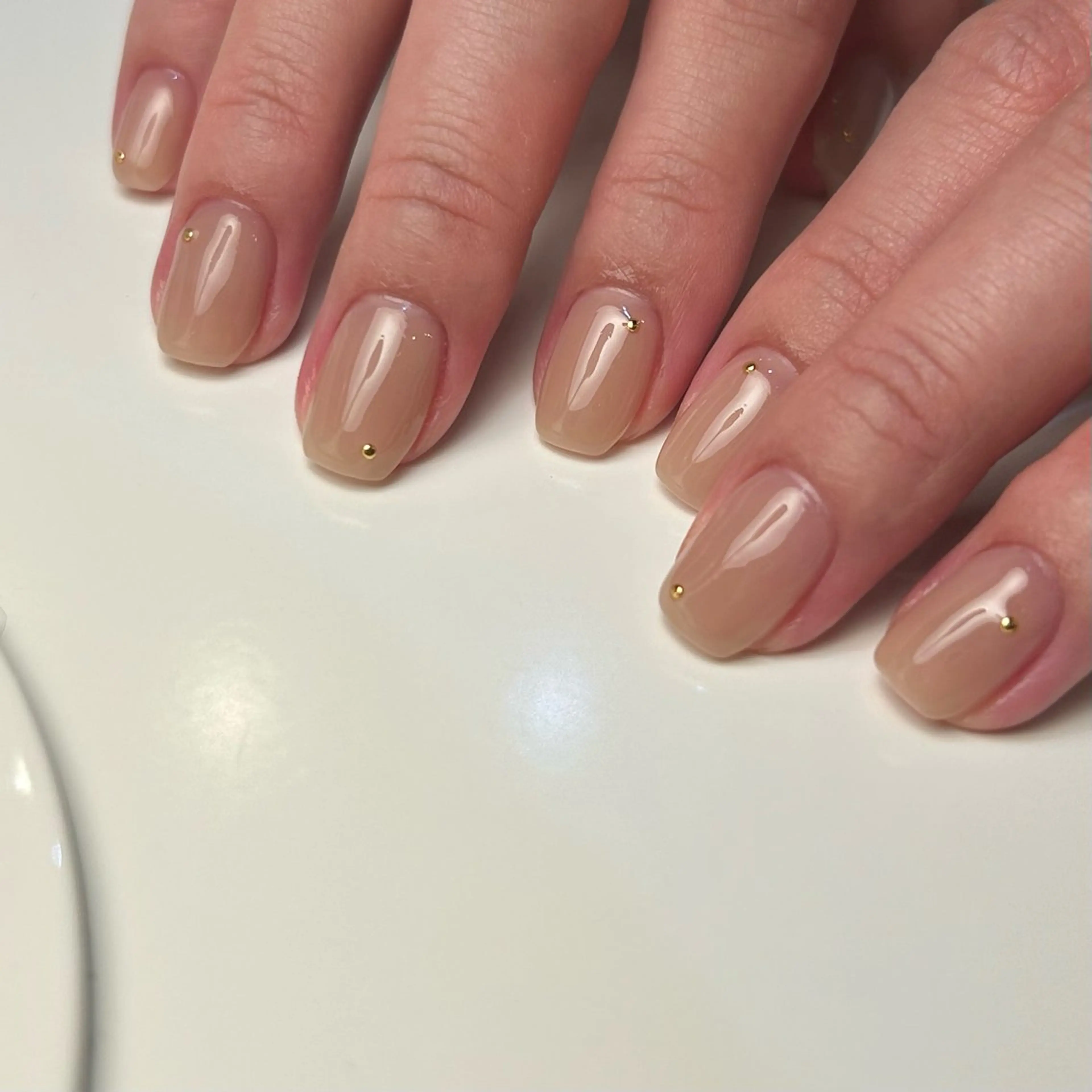 ネイル Yumi シンプルネイルのネイルデザイン