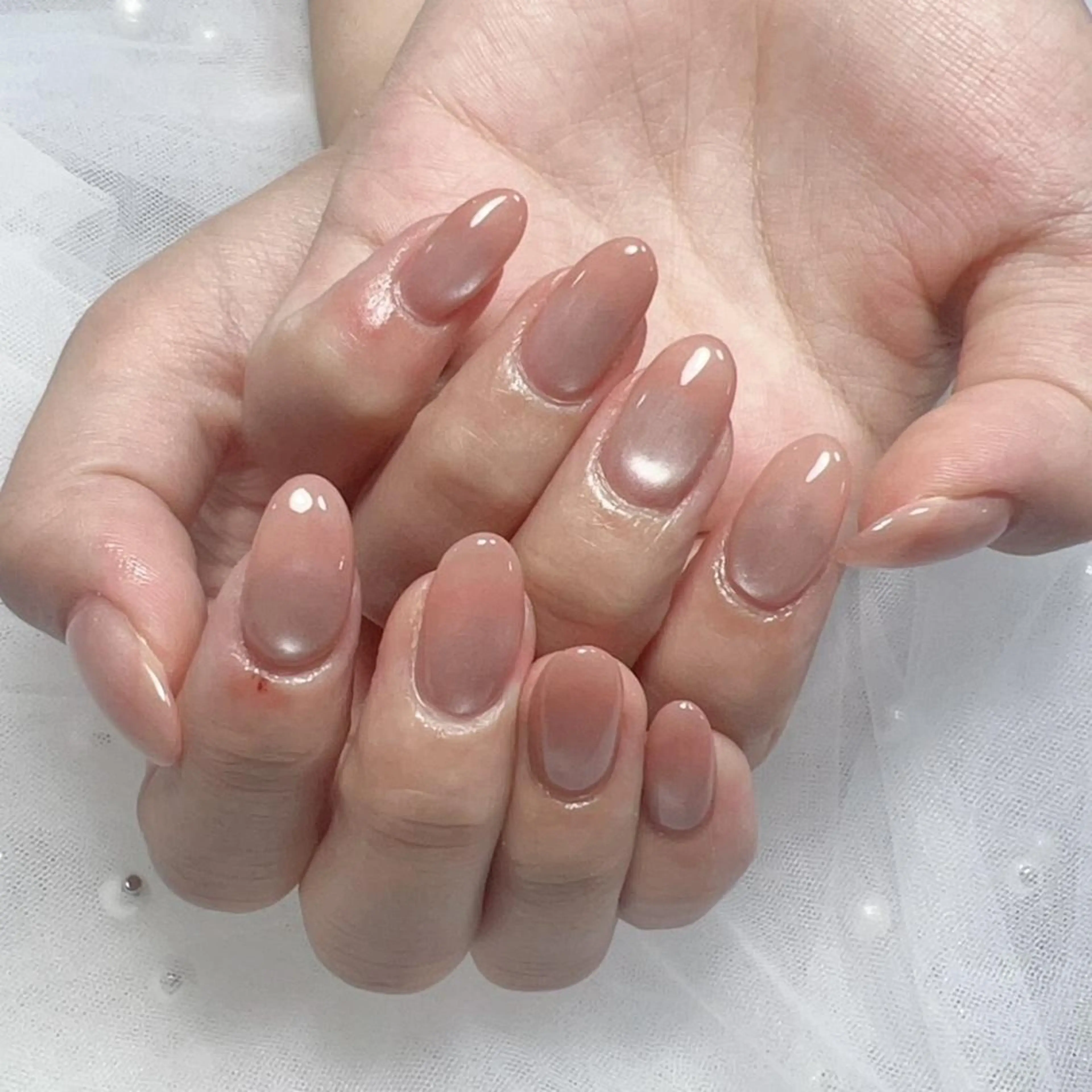 ネイル ハンドネイル 💎CC・NaNa 韓国風ネイル🌙Cのネイルデザイン