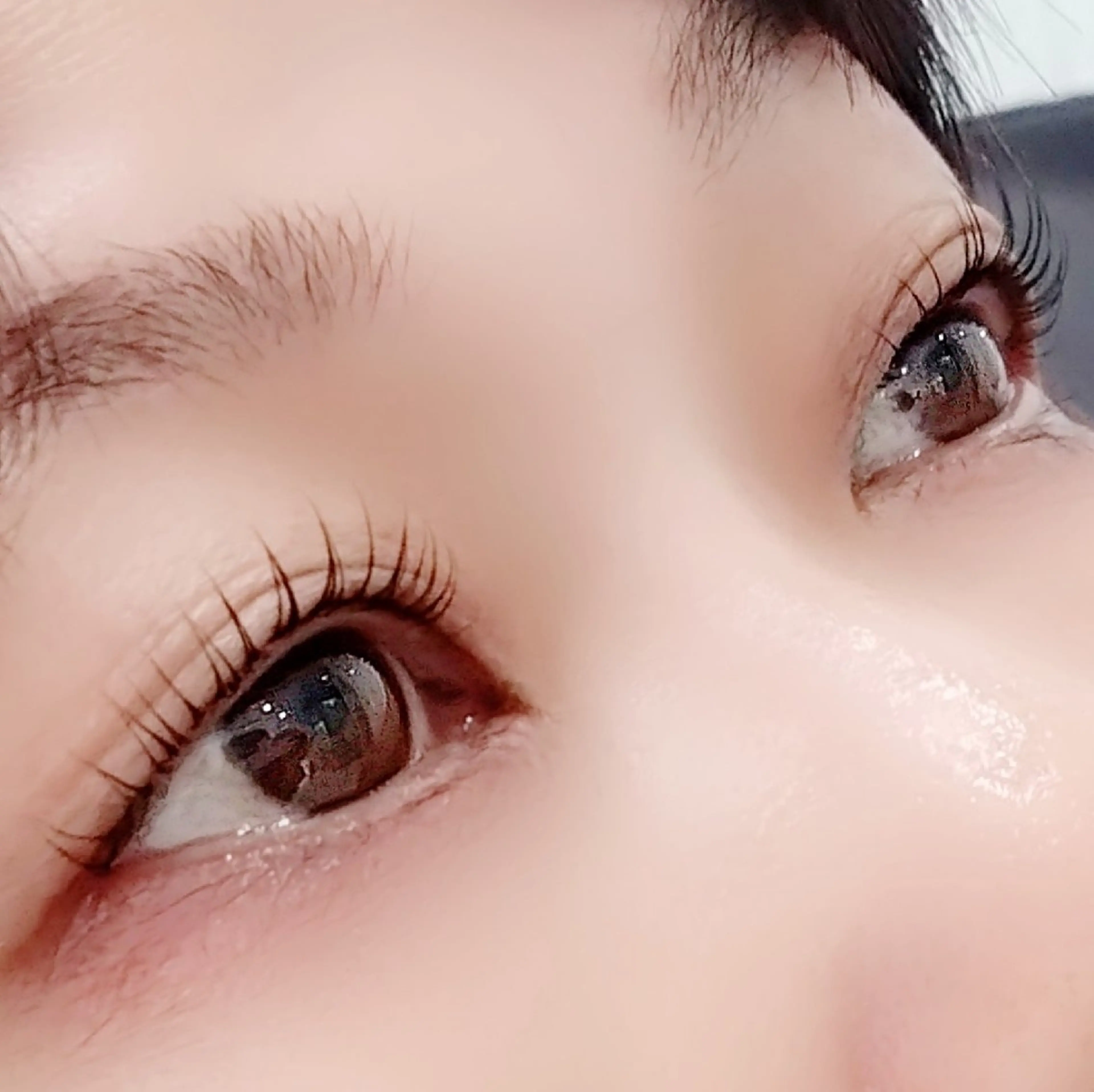 一重瞼さん専用まつげパーマ【スライドカール】🌈3種のトリートメント＆コーティング付の写真