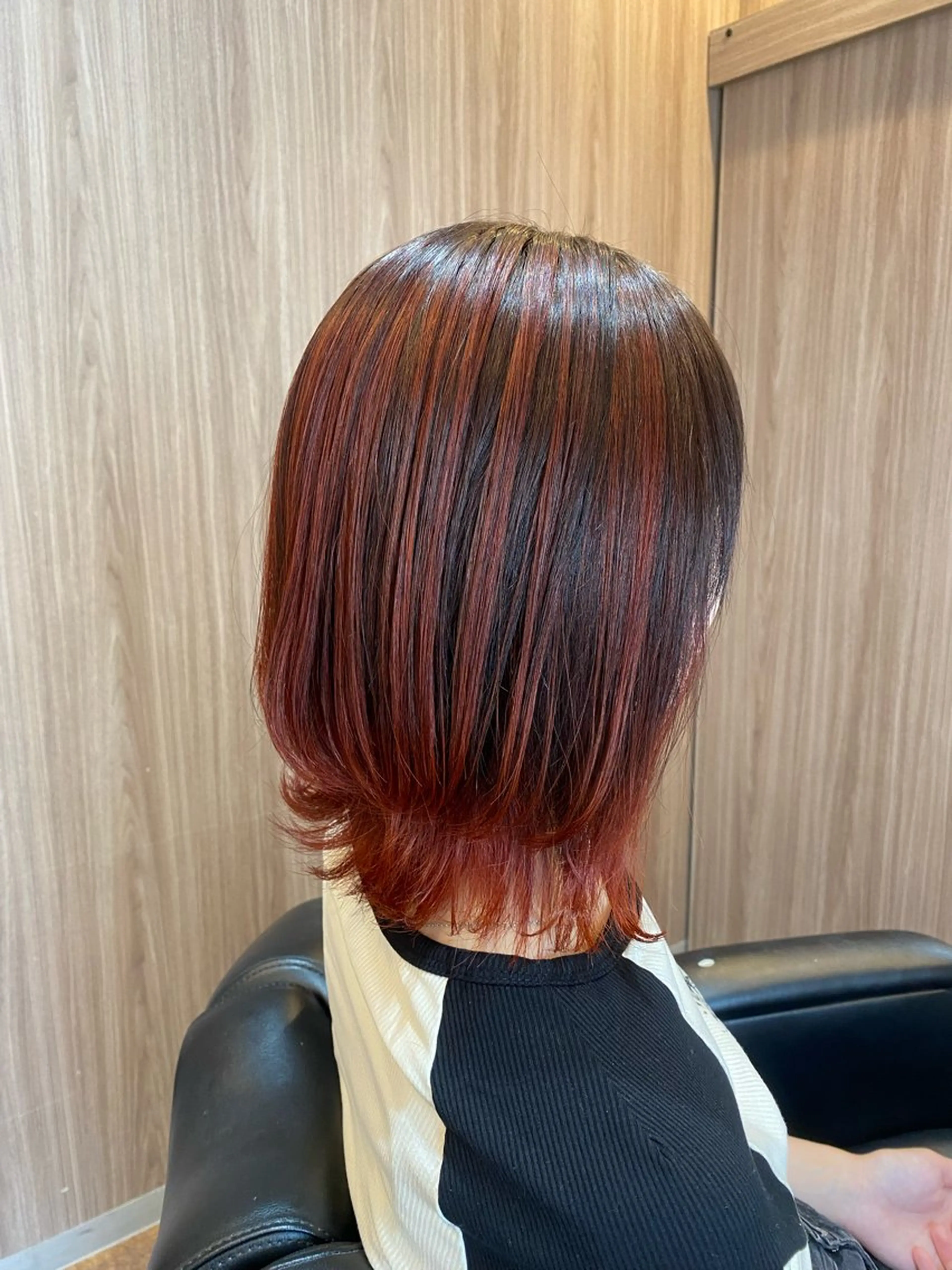 カラー 原田 英希のヘアスタイル