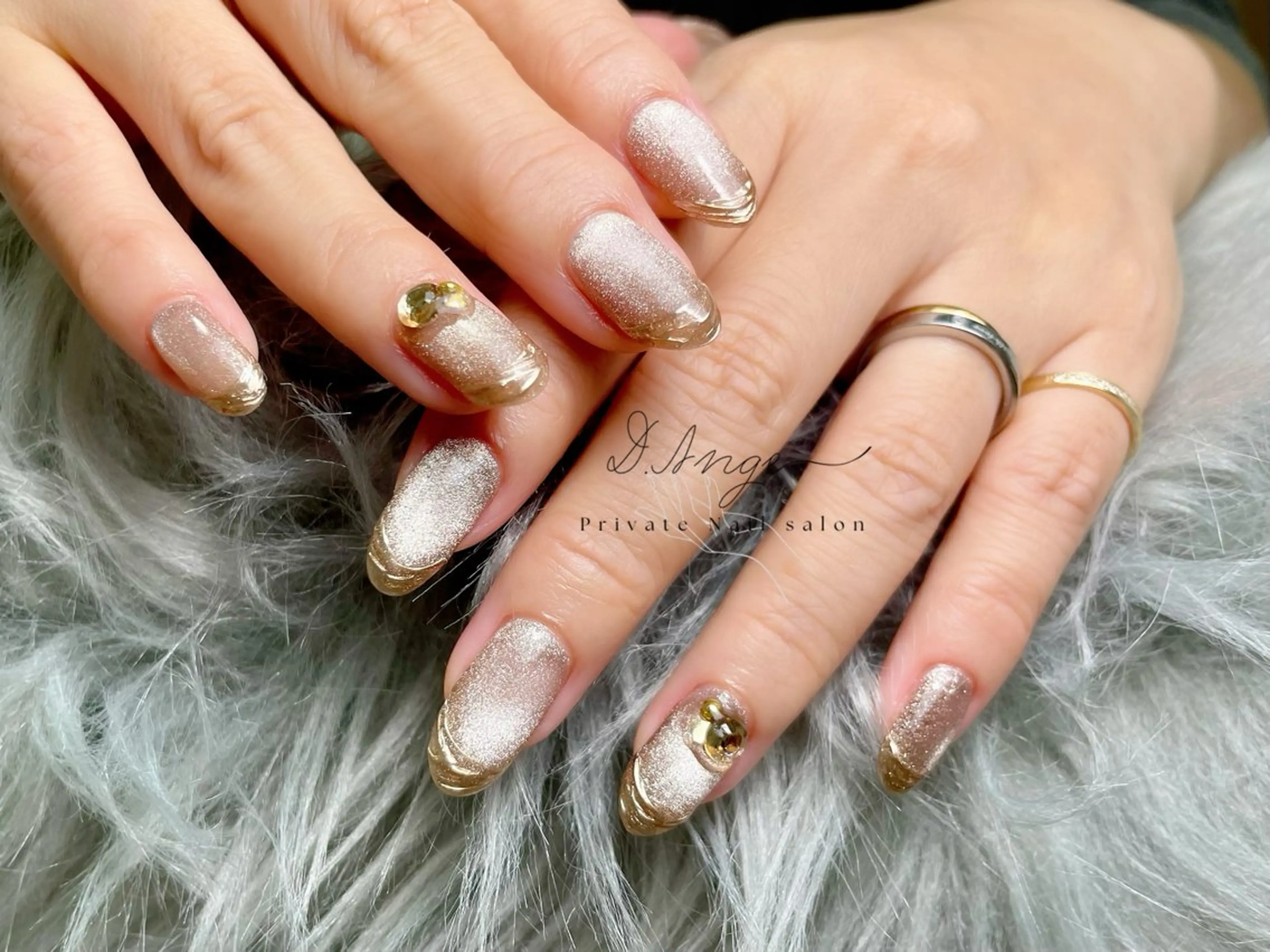 ミディアム D.Ange Nailのネイルデザイン