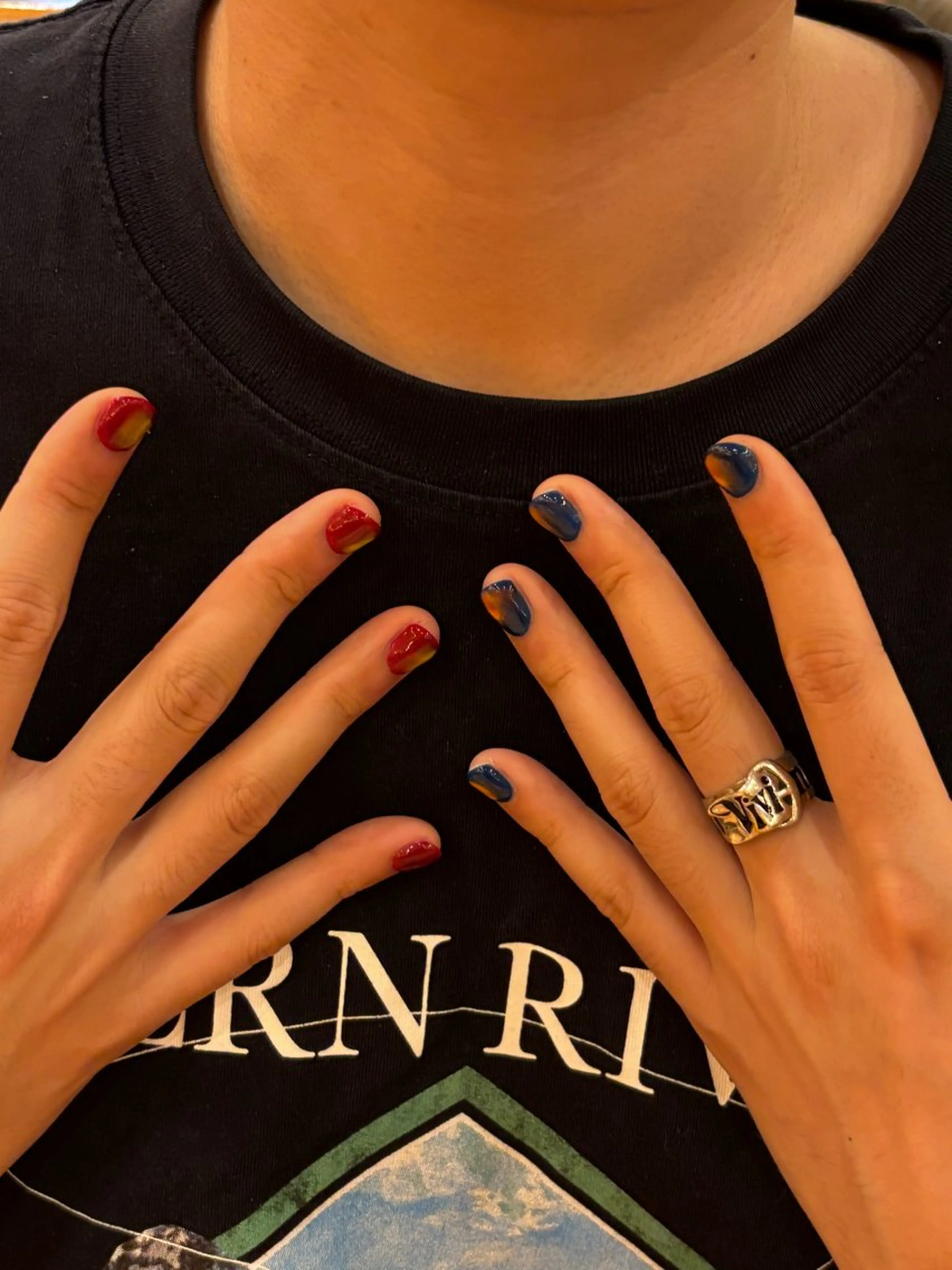 ネイル メンズネイル 東 咲良のネイルデザイン