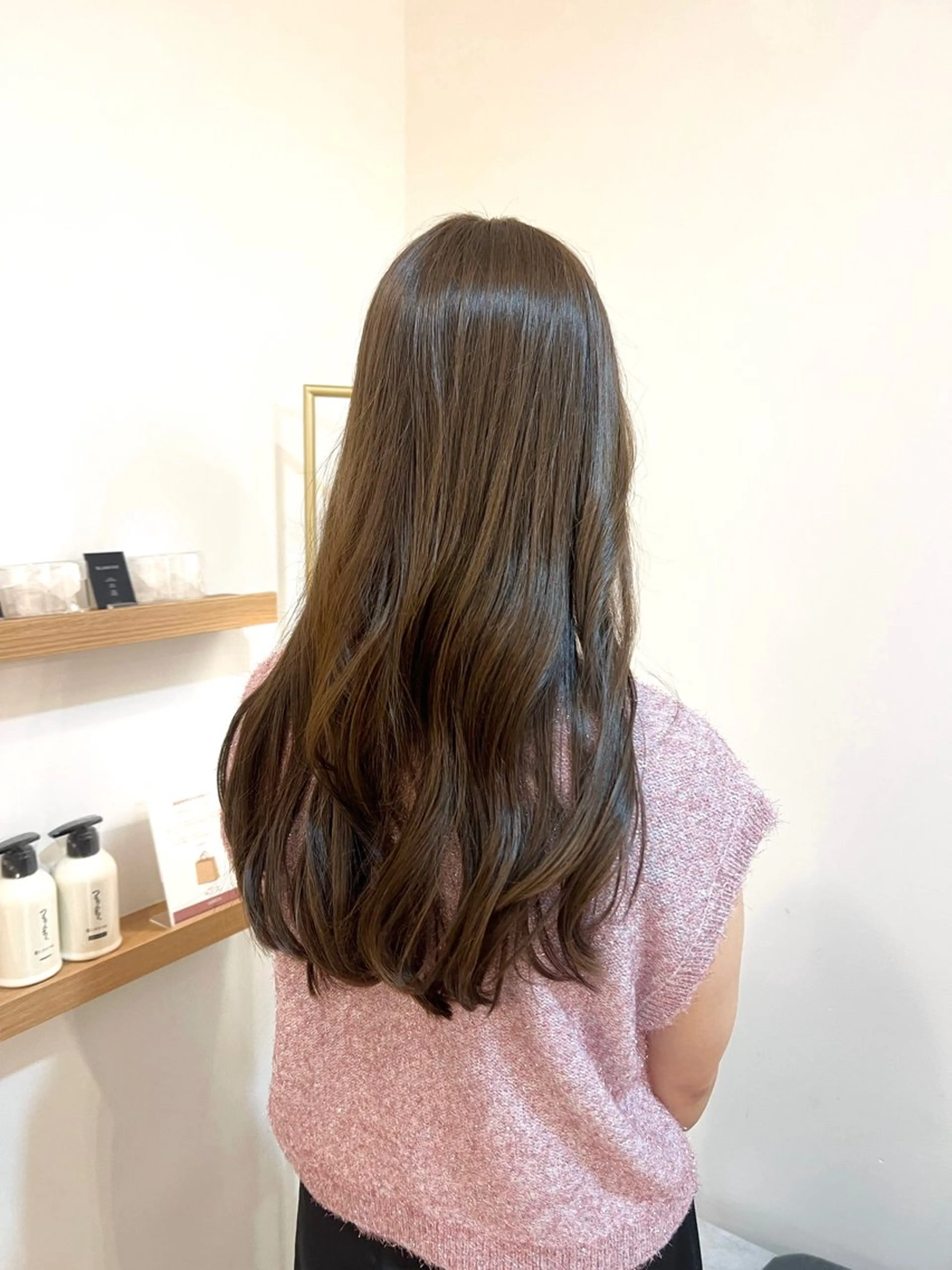 ロング カラー 透明感カラー ヘアカラー 艶カラー/透明感 /ヒグチアオイのヘアスタイル