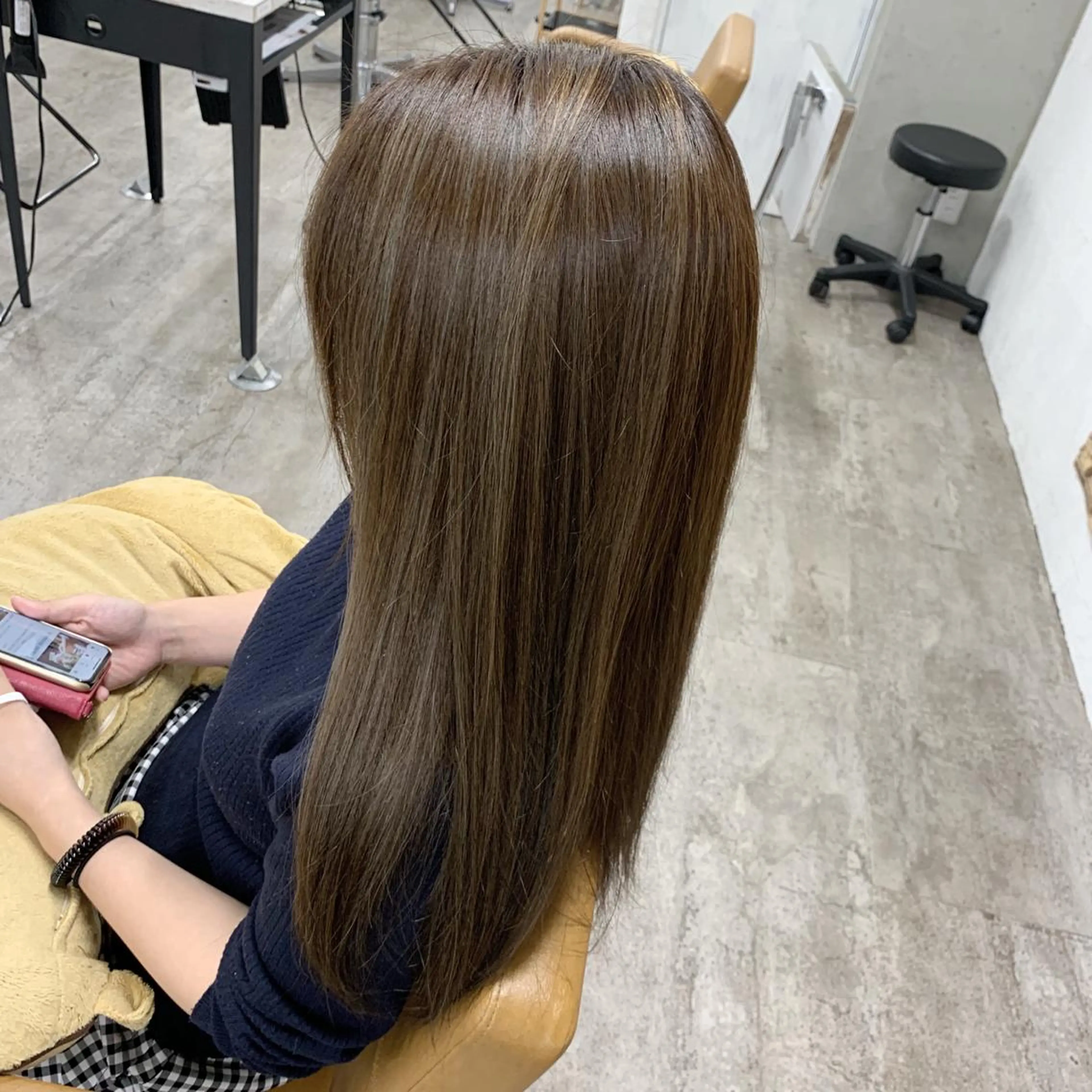 ロング カラー ハイライトカラー ハイライト 🎀モテ髪ﾐﾙｸﾃｨ ｰ🎀yasunaのヘアスタイル