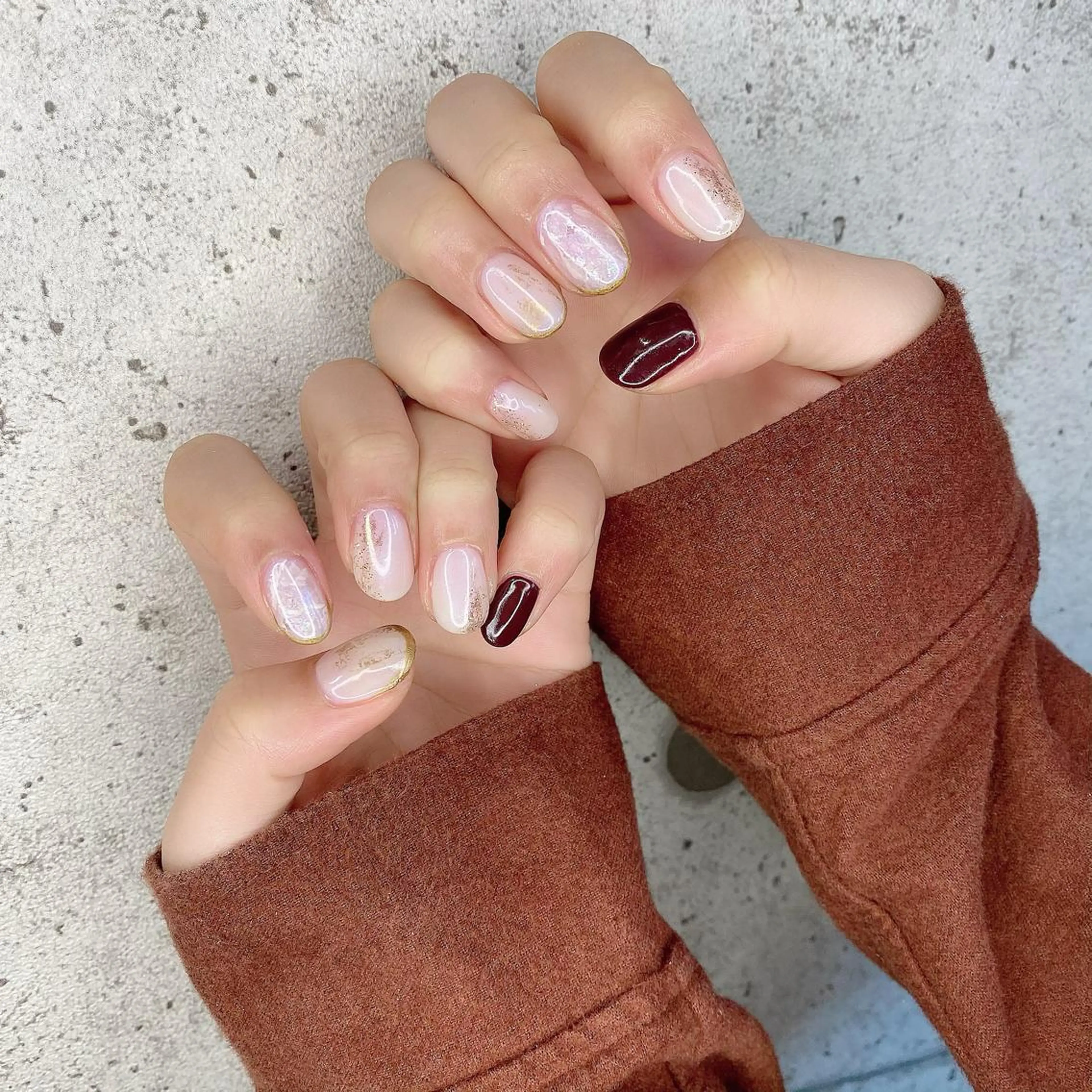 ミディアム カラー パーマ ヘアアレンジ メンズ キッズ ネイル マツエク・マツパ ジェルネイル パラジェル Salon Ｋのネイルデザイン