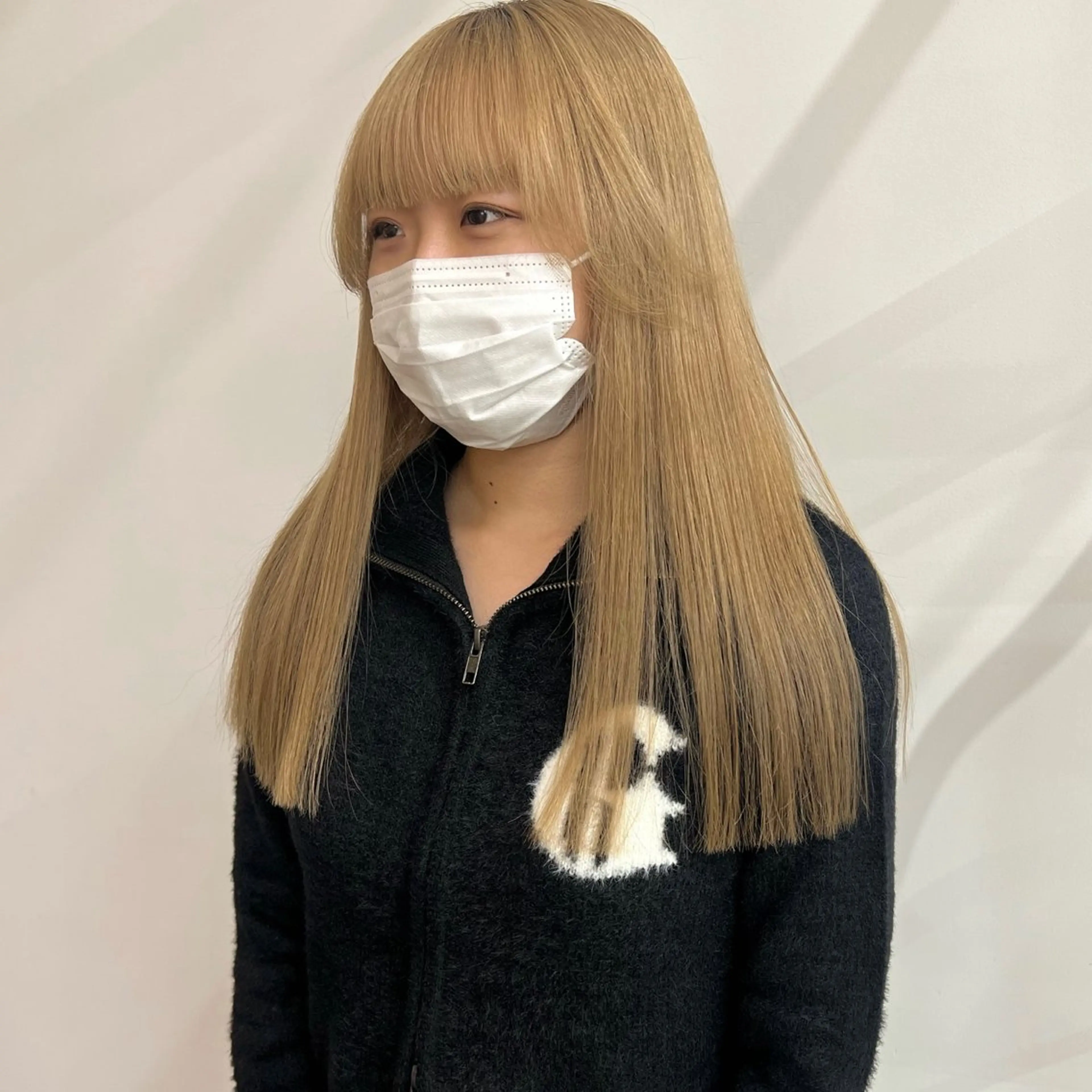 ロング 舟橋耀/ブリーチカラ ー/レイヤーカットのヘアスタイル