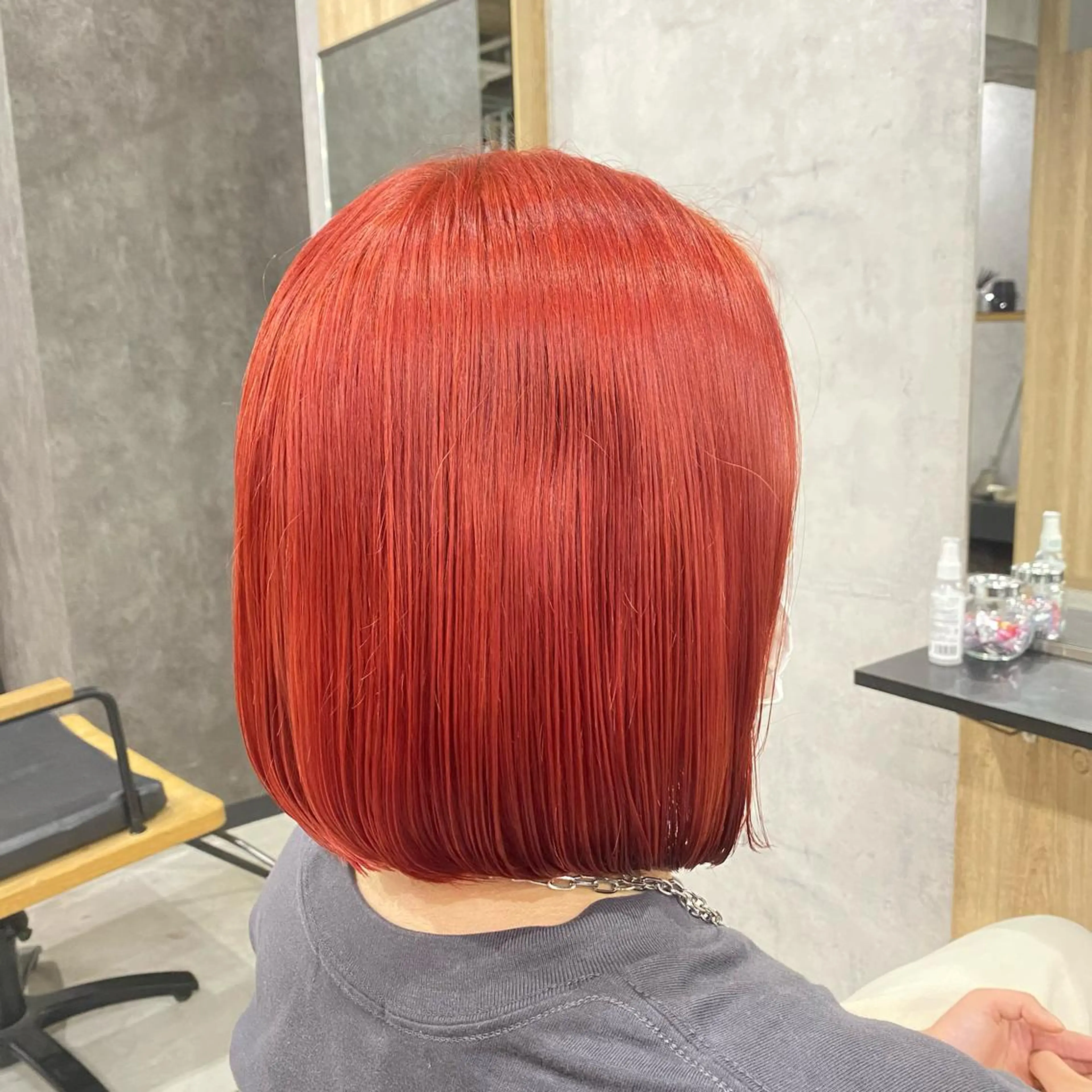 ショート カラー ヘアアレンジ ブリーチ 韓国レイヤー/ 顔周り💕田中将吾のヘアスタイル