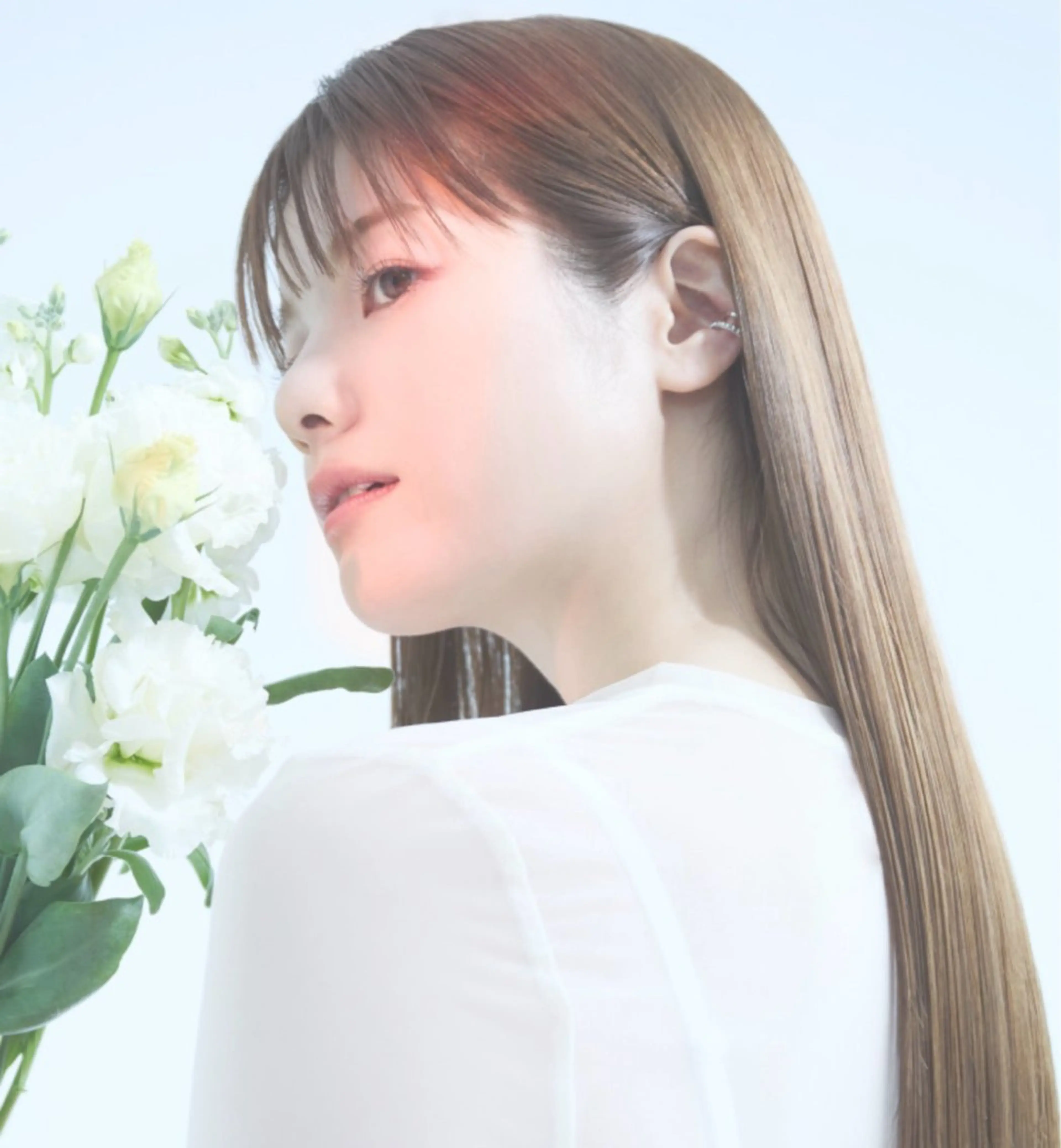 《営業後限定》レディースカット+縮毛矯正(練習モデル)の写真