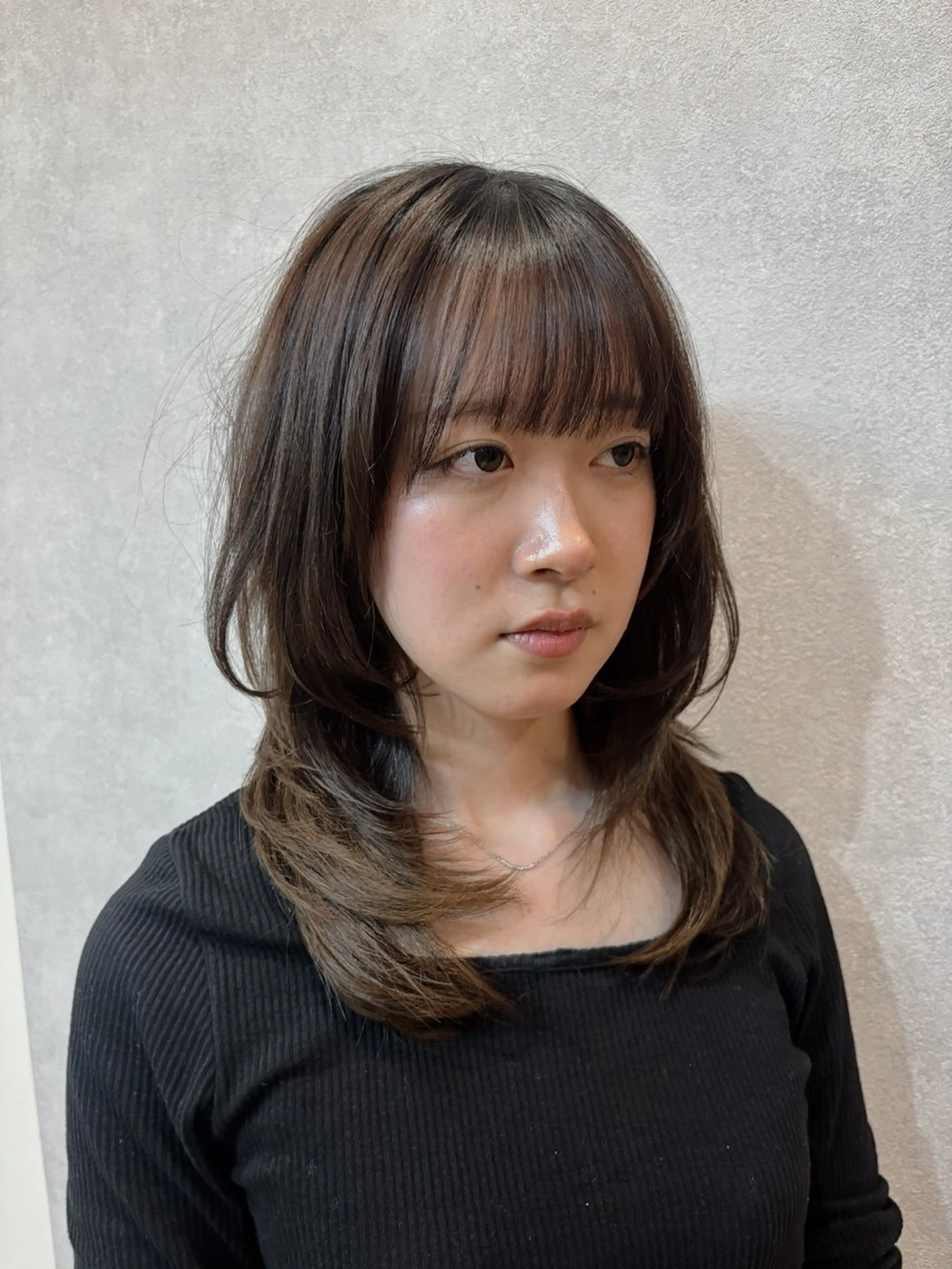 セミロング ハッシュカット 👑shota👑 池袋のヘアスタイル