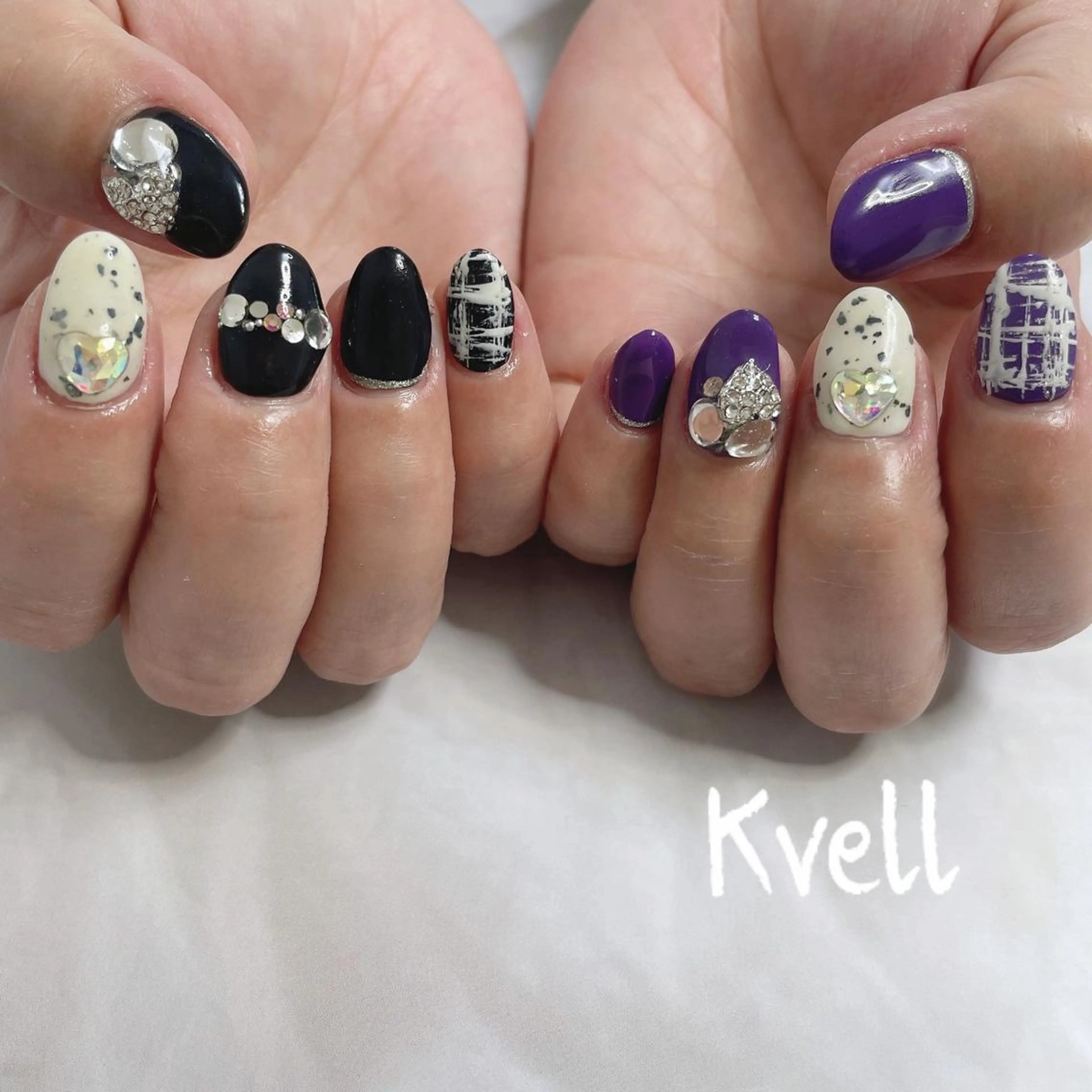 ネイル ハンドネイル nailsalon Kvellのネイルデザイン