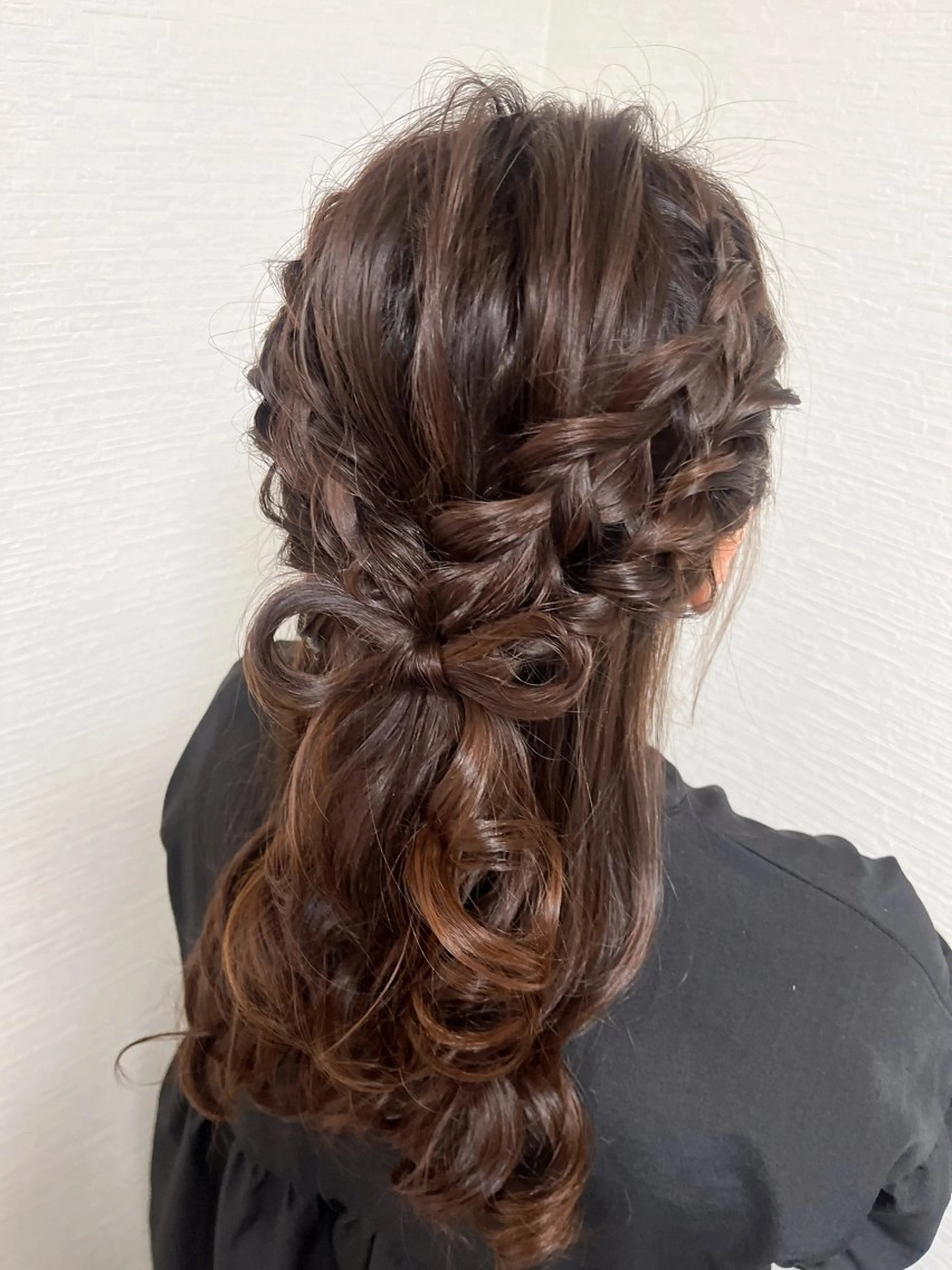 セミロング ヘアセット Monleve 井上恵のマツエク・マツパデザイン