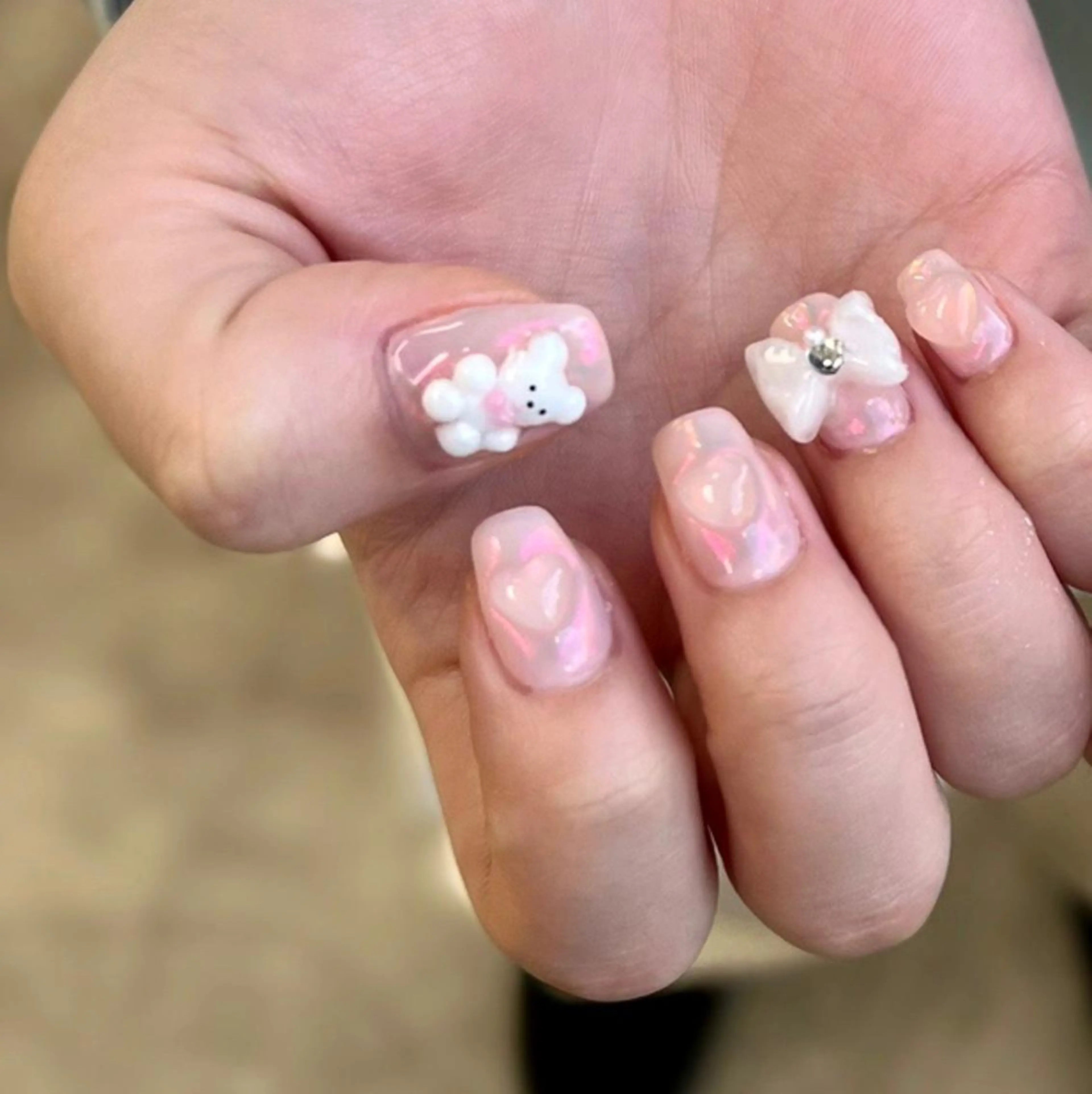 ネイル ハンドネイル アトリエ　ミモザ所属・いまむら あかりのネイルデザイン