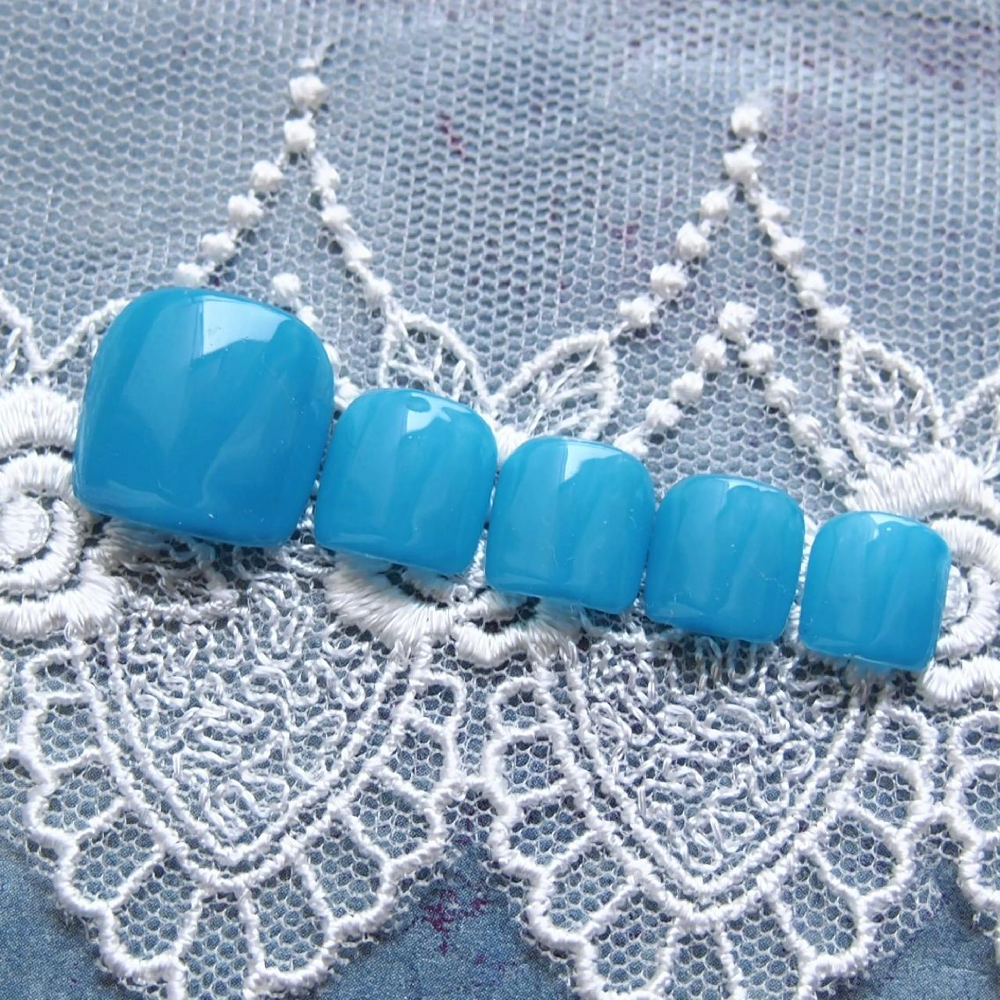 【フットジェル】ワンカラーネイル〈オフ込み〉の写真