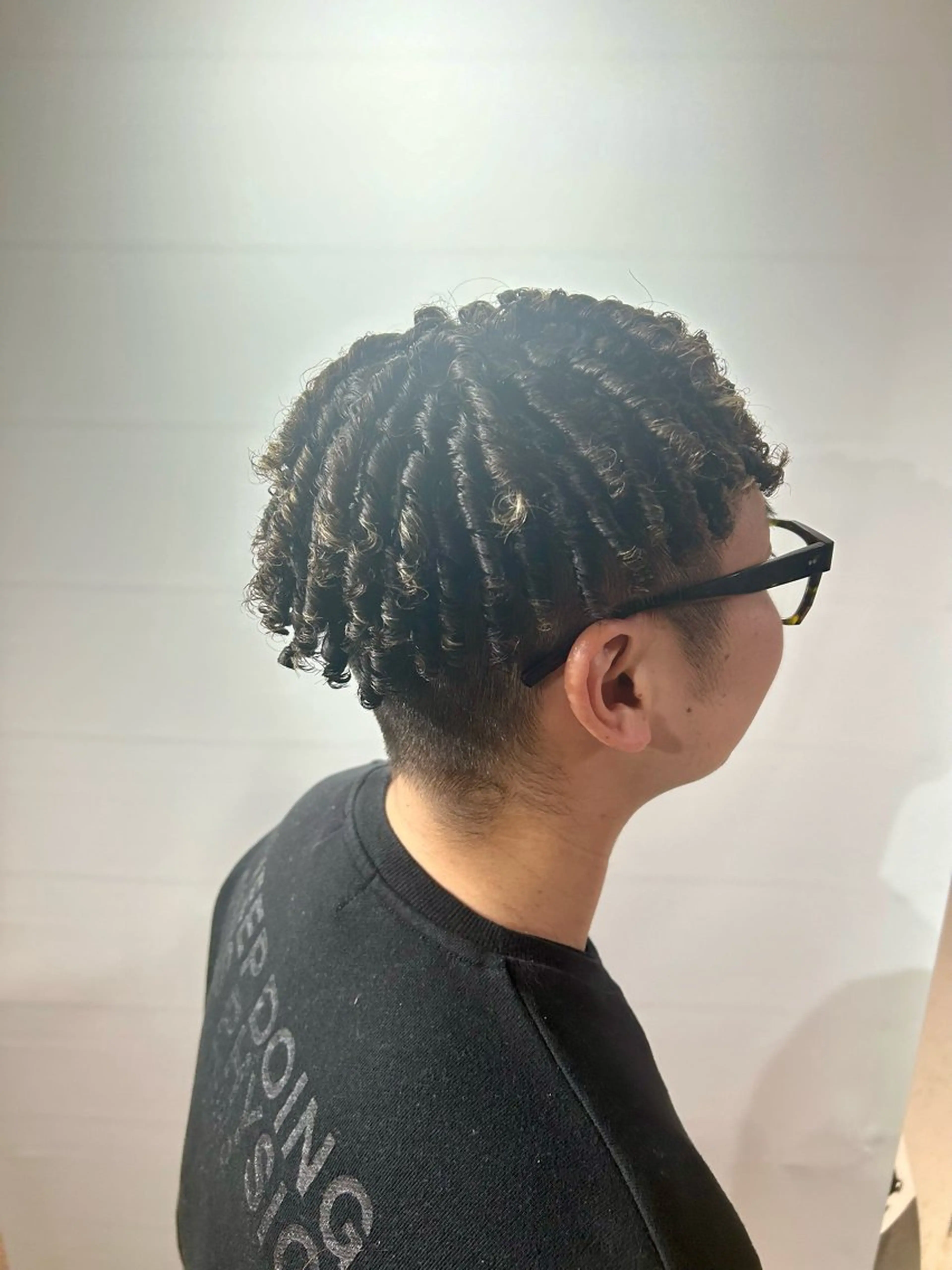 ショート パーマ メンズ メンズパーマ 久保 陵伽のヘアスタイル