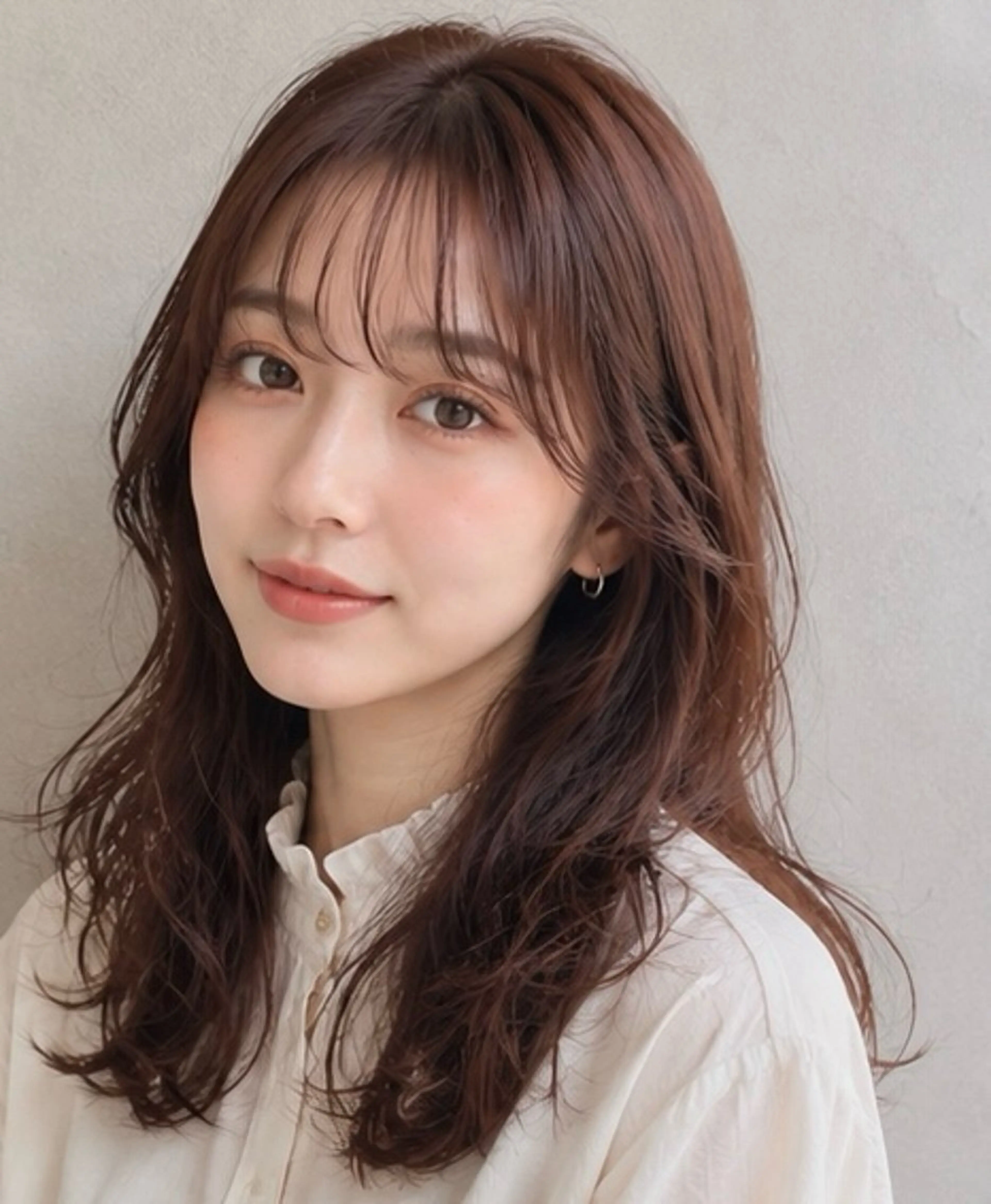 ロング ヘアカラー トリートメント Garden 浅草蔵前のヘアスタイル