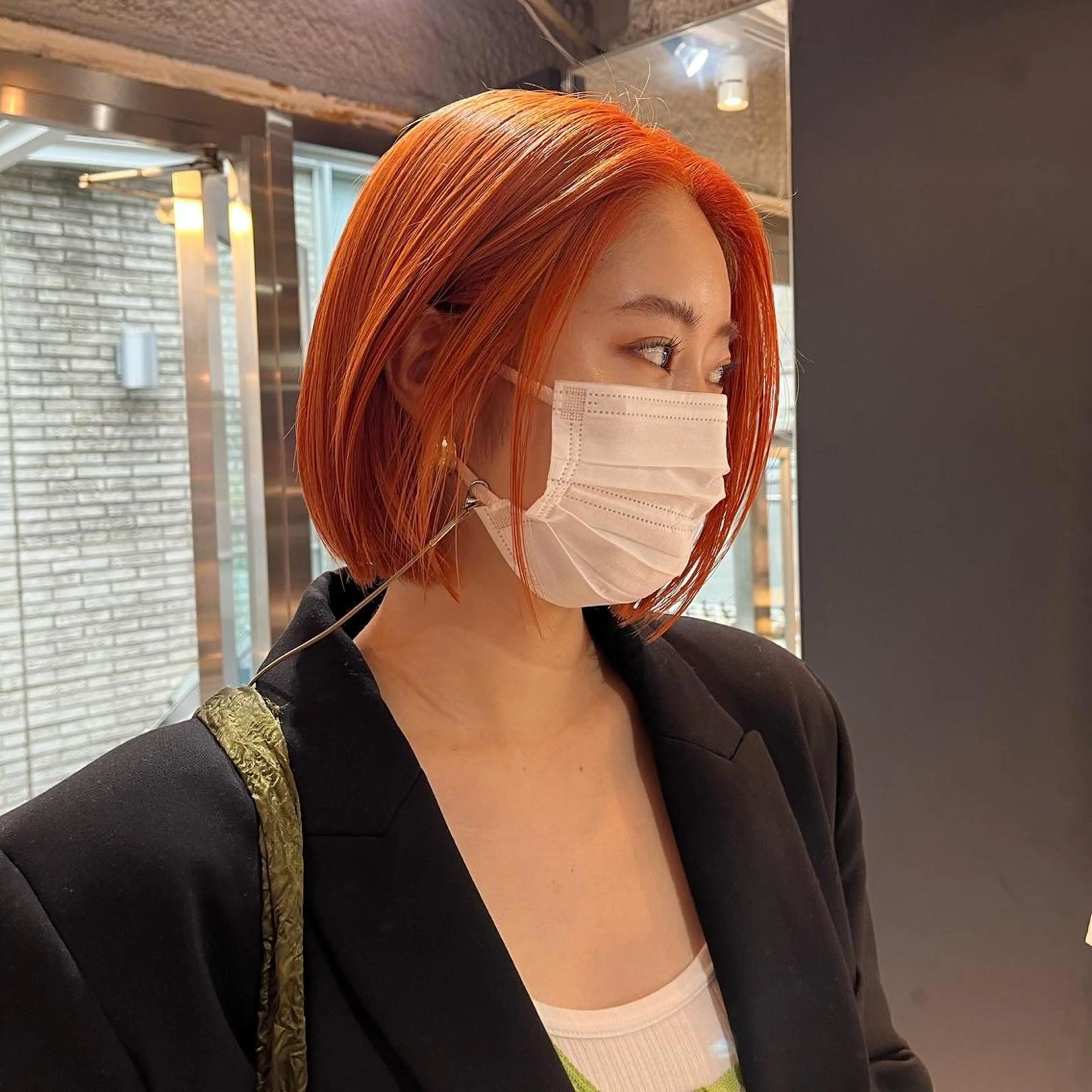 カラー ウルフ/レイヤー Miinaのヘアスタイル