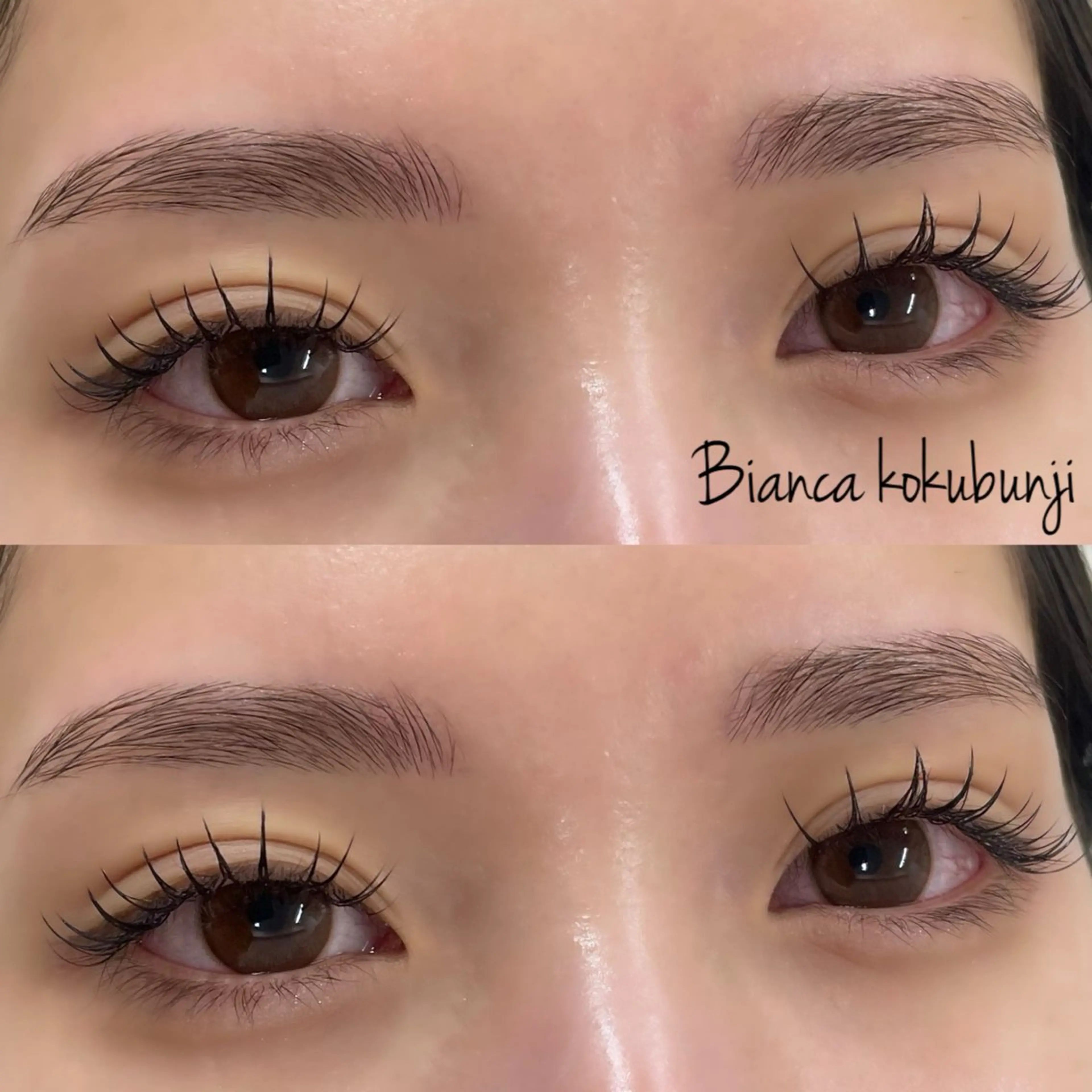 マツエク・マツパ フラットラッシュ 🩶Bianca 副店長ハシモト🩶のマツエク・マツパデザイン