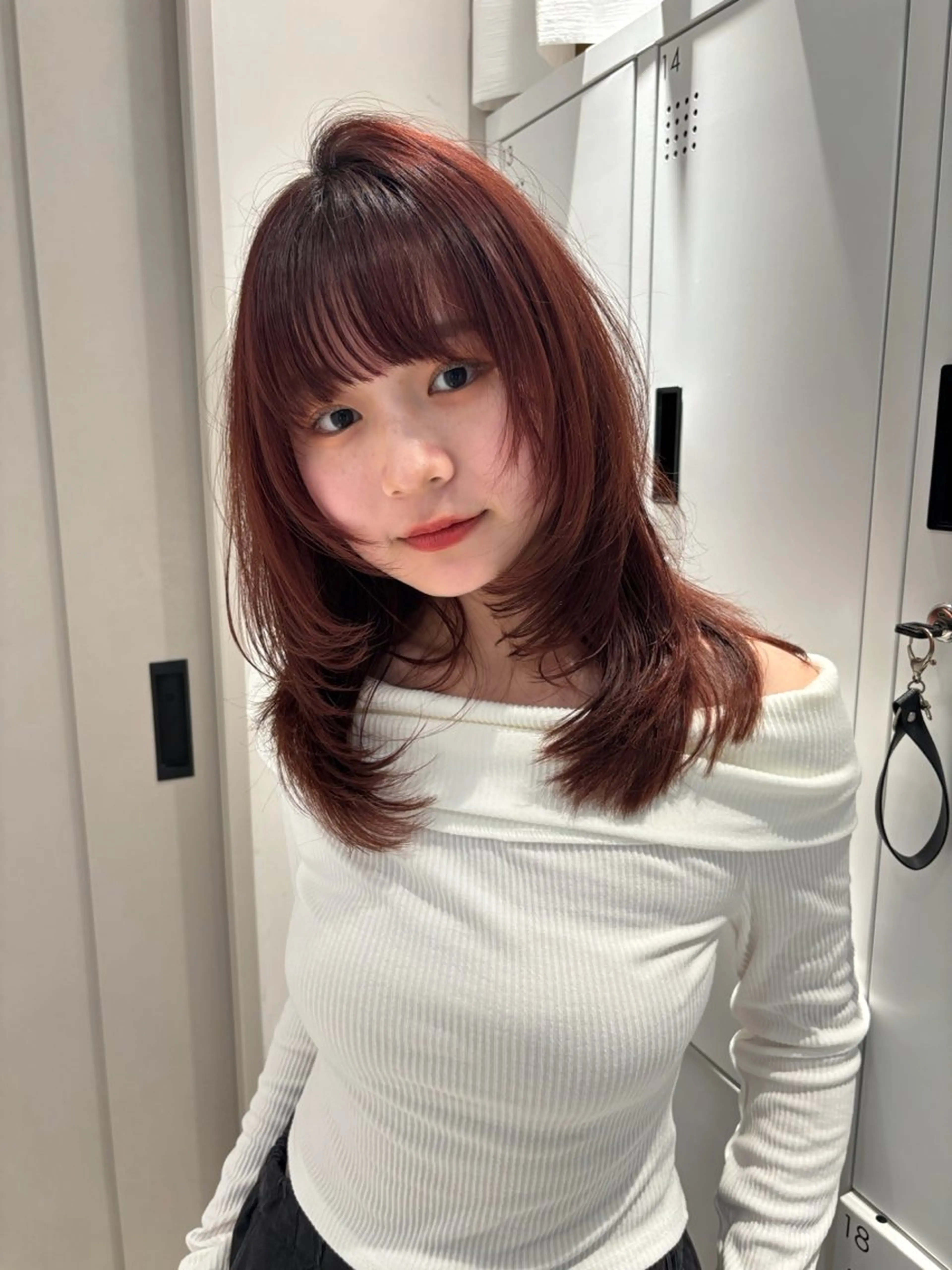 ミディアム ひなた🐶池袋📍 似合わせカット💫のヘアスタイル