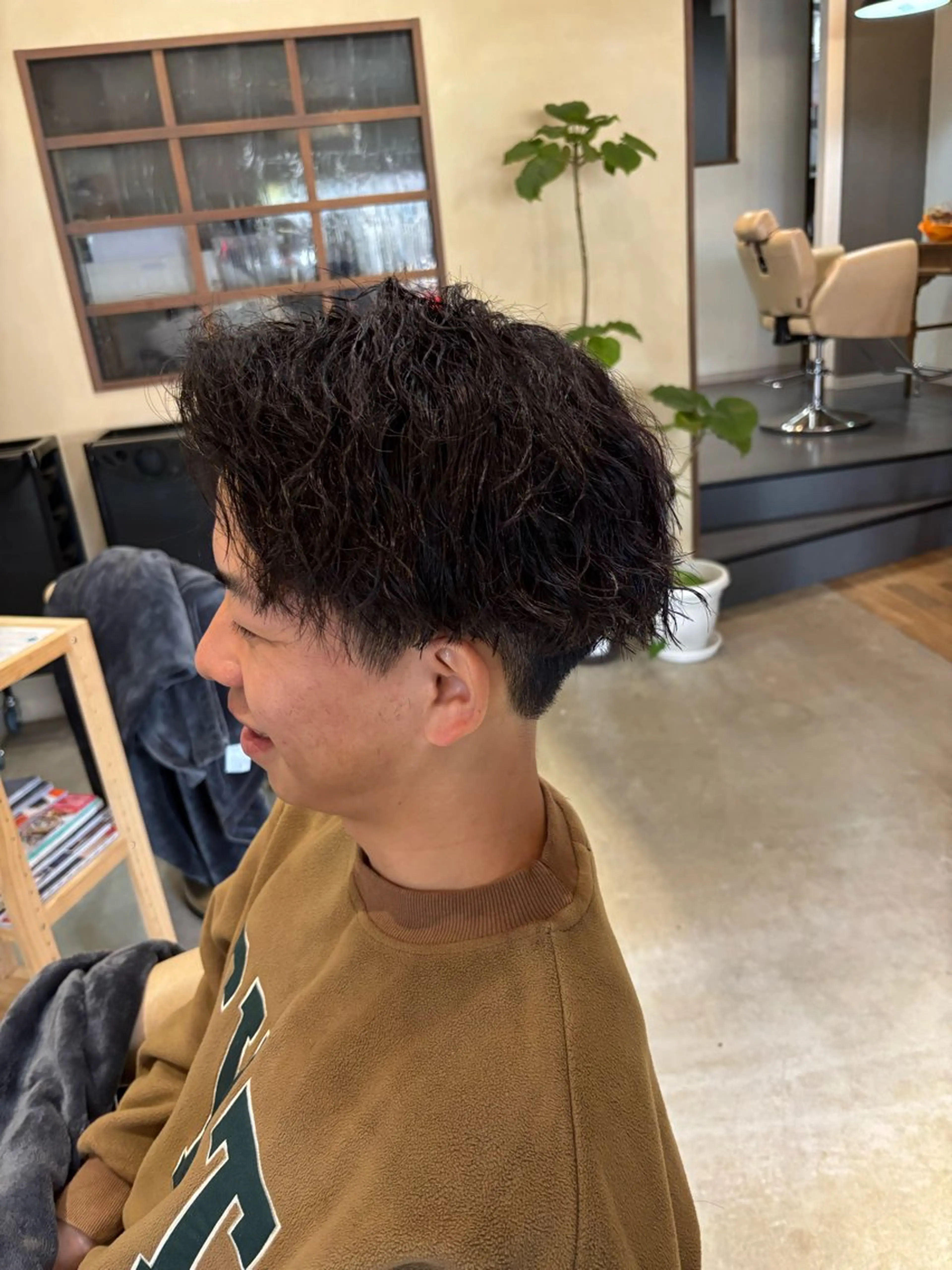 ショート メンズ カット パーマ トリートメント 鹿児島 TSUBASAのヘアスタイル