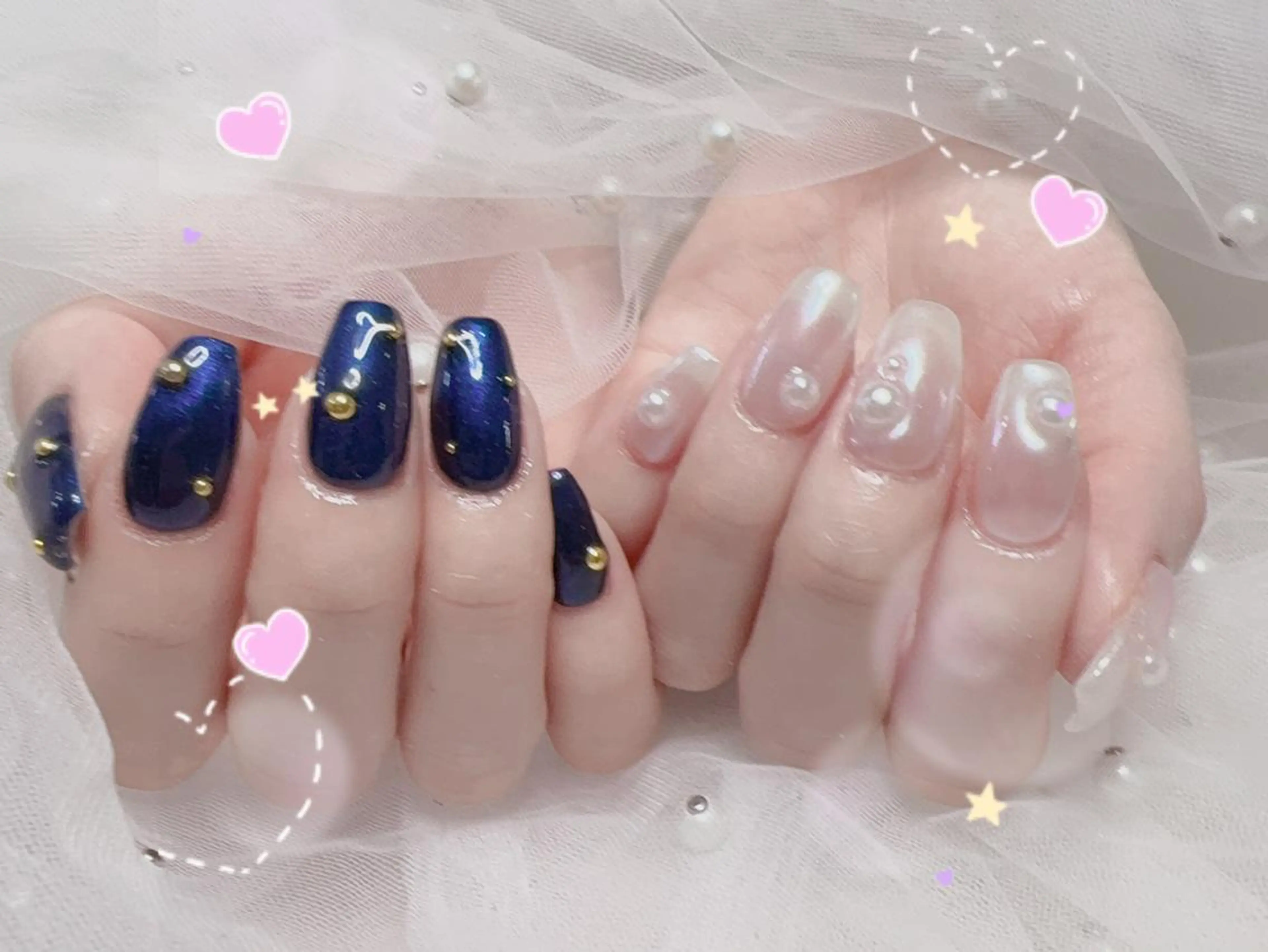 ネイル ハンドネイル 🎀シズカ nail🎀のネイルデザイン