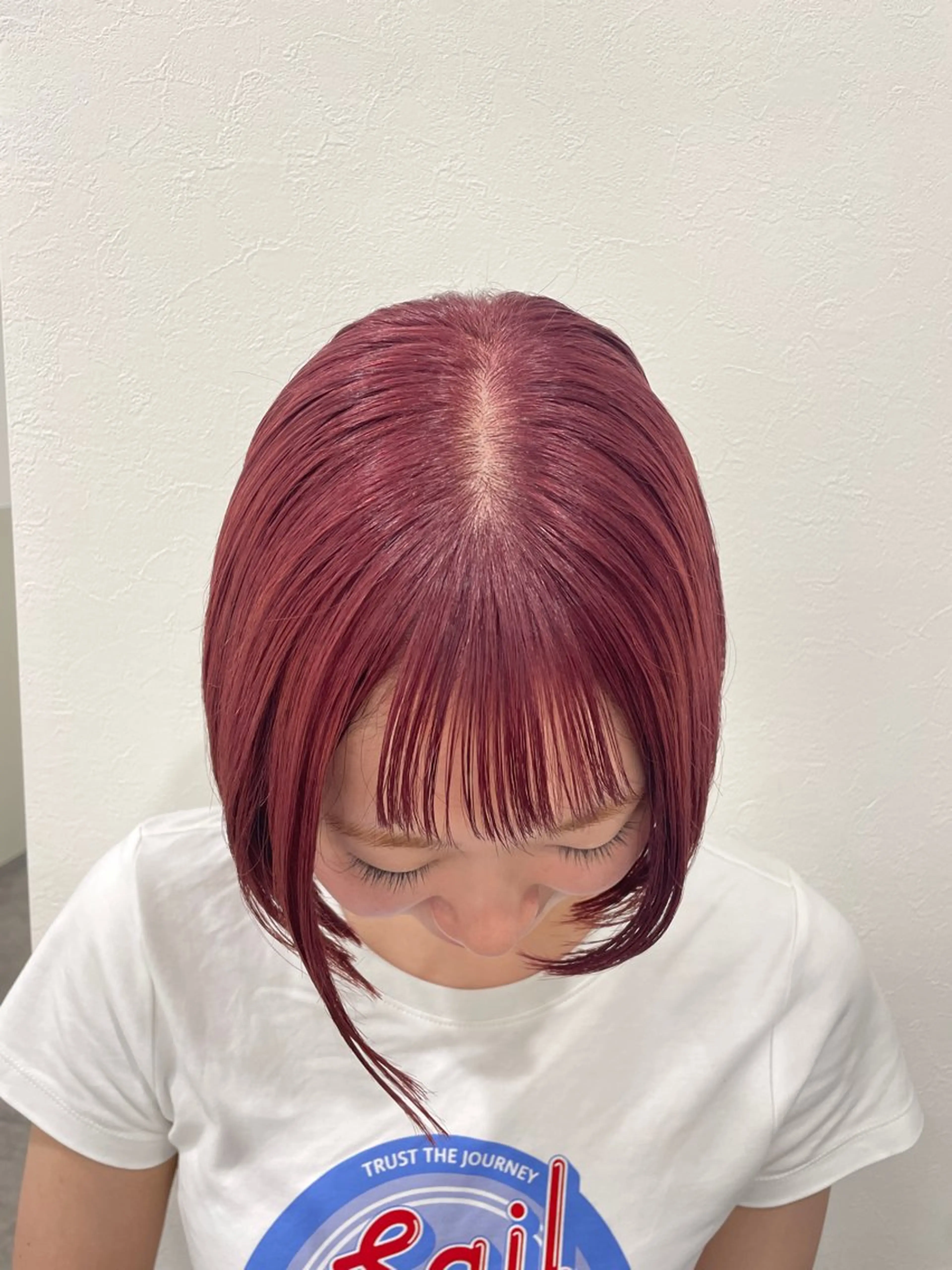 ショート カラー ヘアアレンジ ブリーチ ケアブリーチ ボブ 韓国風ヘア レイヤーカット 💝似合わせカット& カラーＵｒｕｎａ💝のヘアスタイル