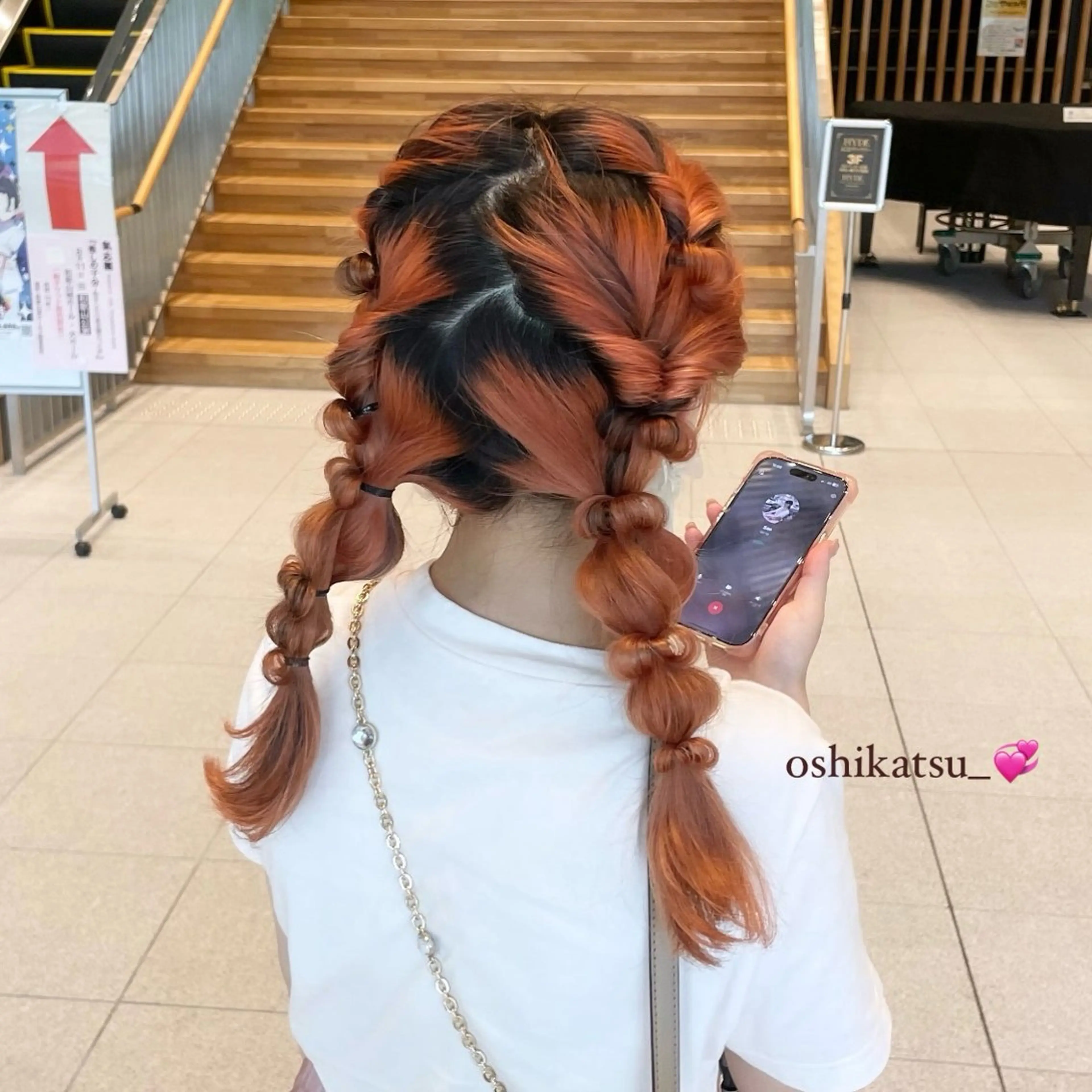 ヘアアレンジ ヘアセット 透明感カラー🎀 Honokaのヘアスタイル