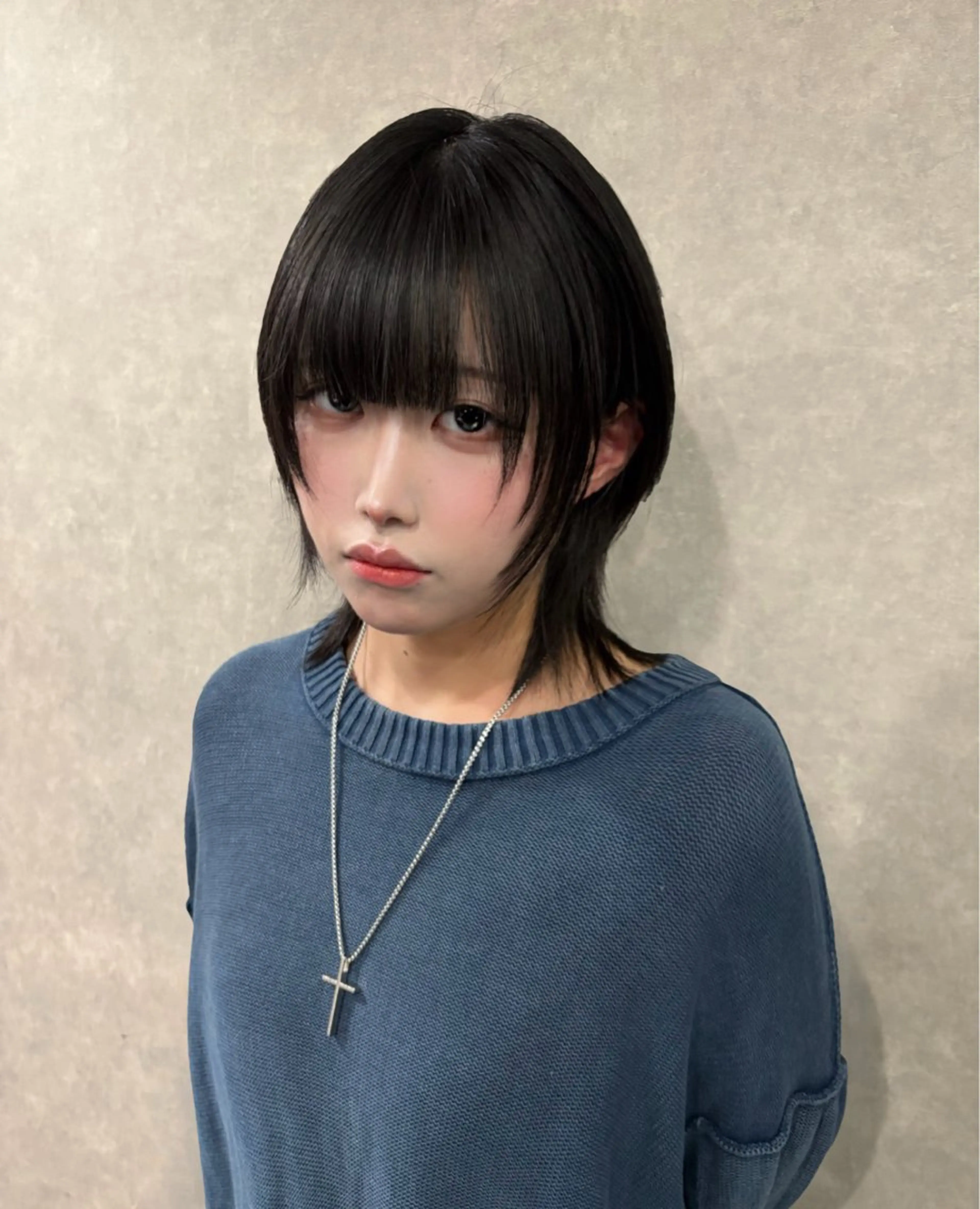 ショート カット ヘアカラー がわ/ハイレイヤー /ハイトーンカラーのヘアスタイル