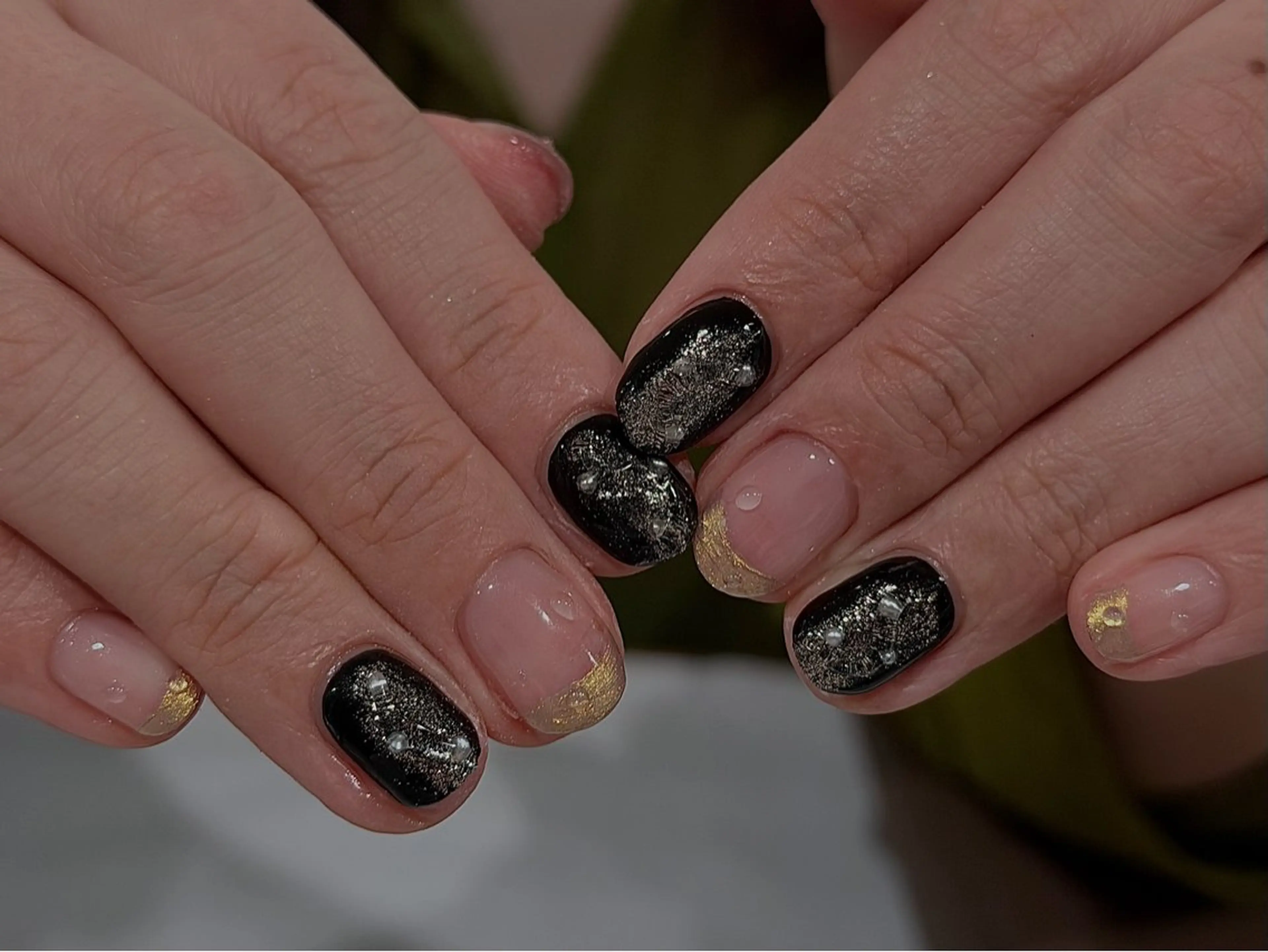 ネイル ラメ(グリッター) ハンドネイル ANOVA アノヴァのネイルデザイン