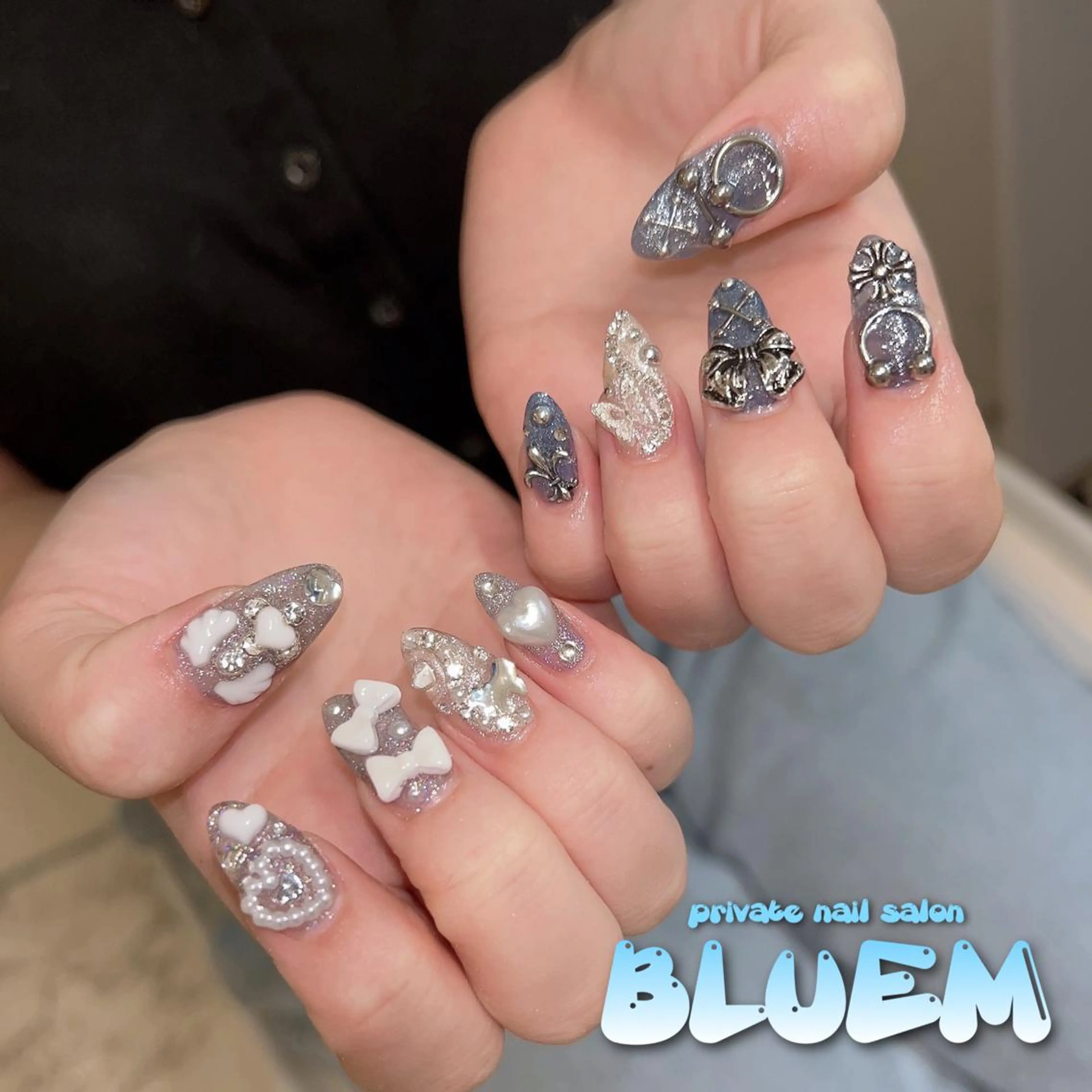 ネイル ハンドネイル BLUEM なな🐶のネイルデザイン