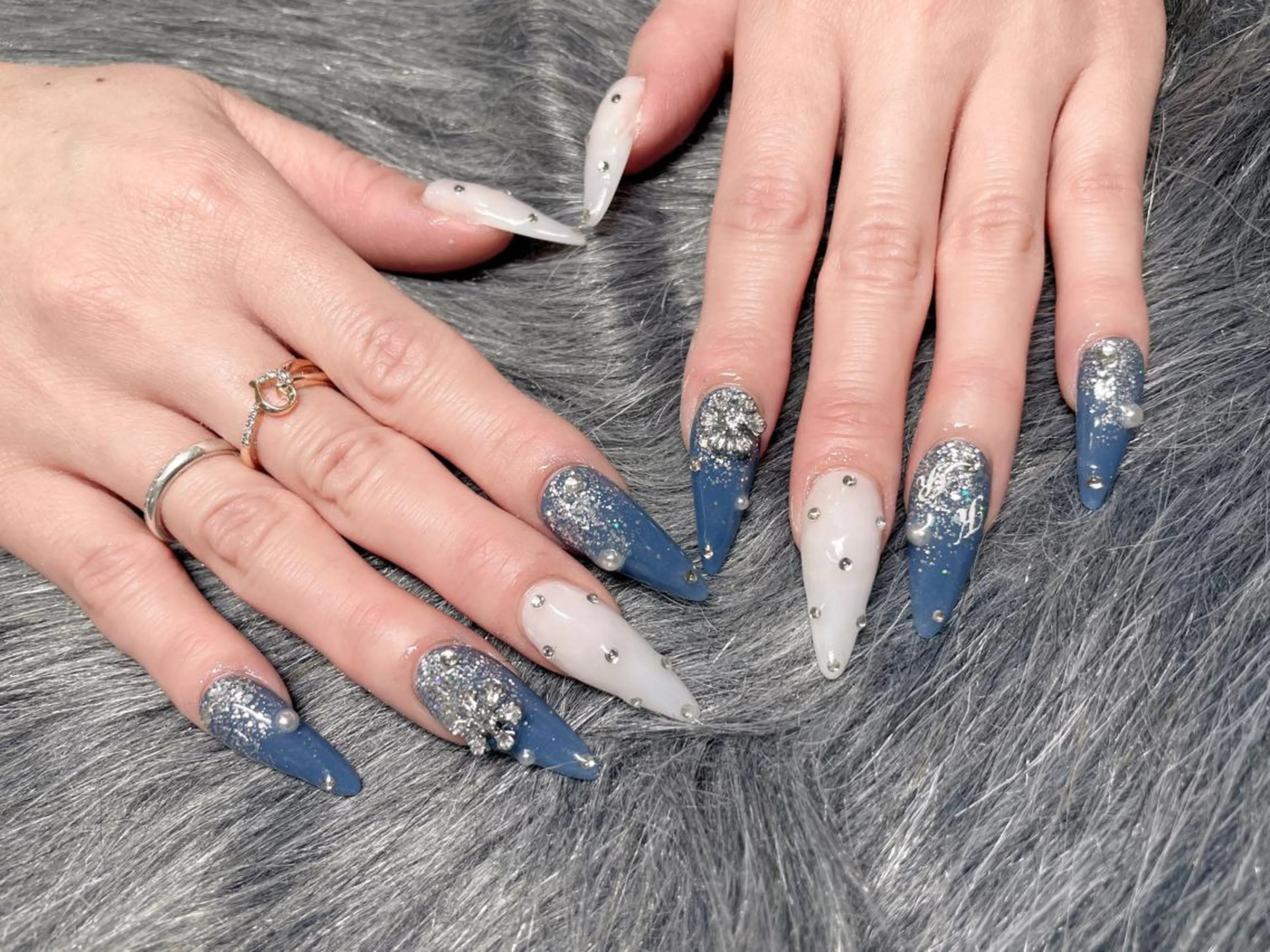 ロング ネイル ハンドネイル 《LB》ラブリエ Nail&eyeのマツエク・マツパデザイン