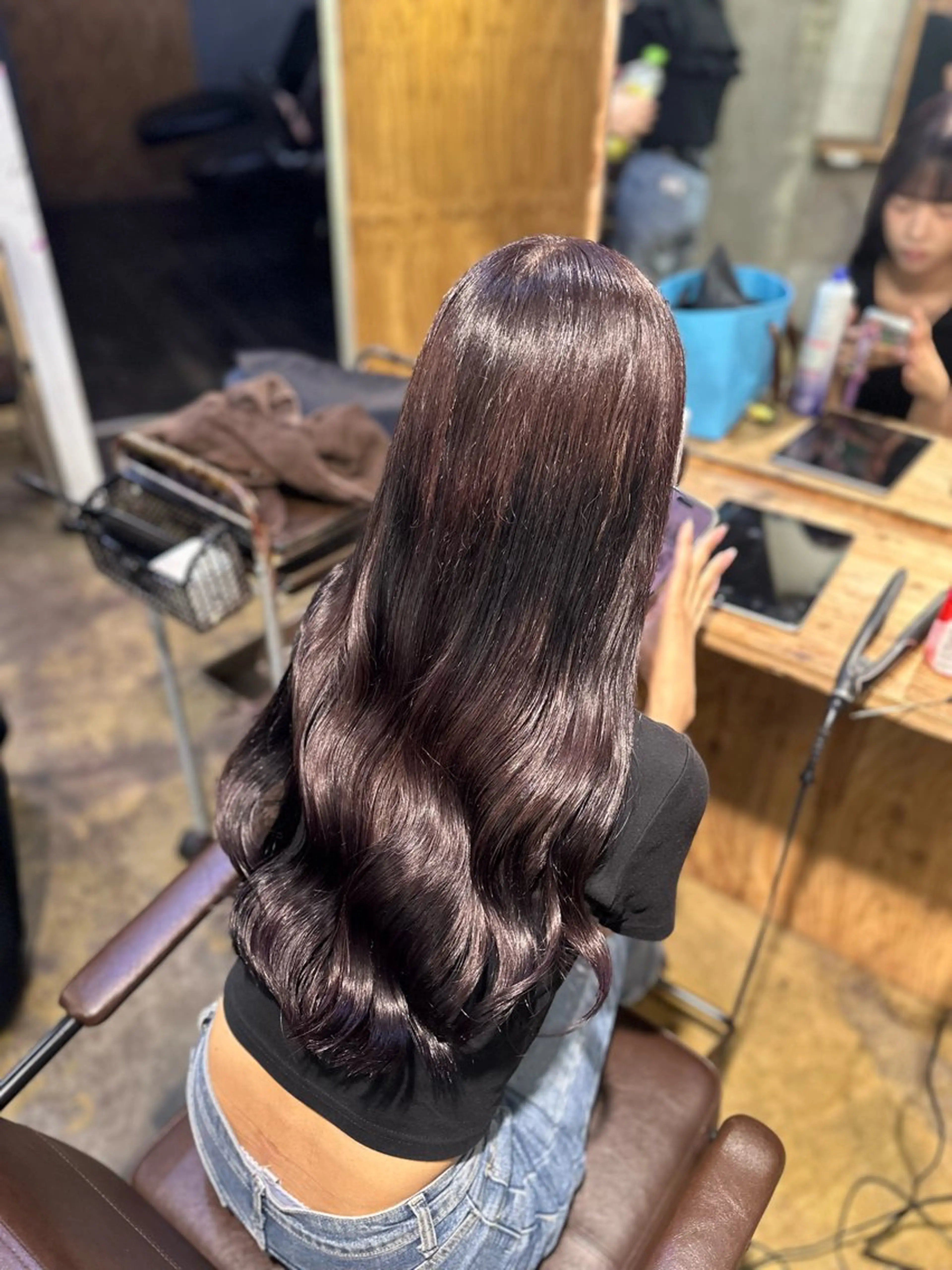 ロング カラー ︎︎カイ ミズキ 🎀のヘアスタイル