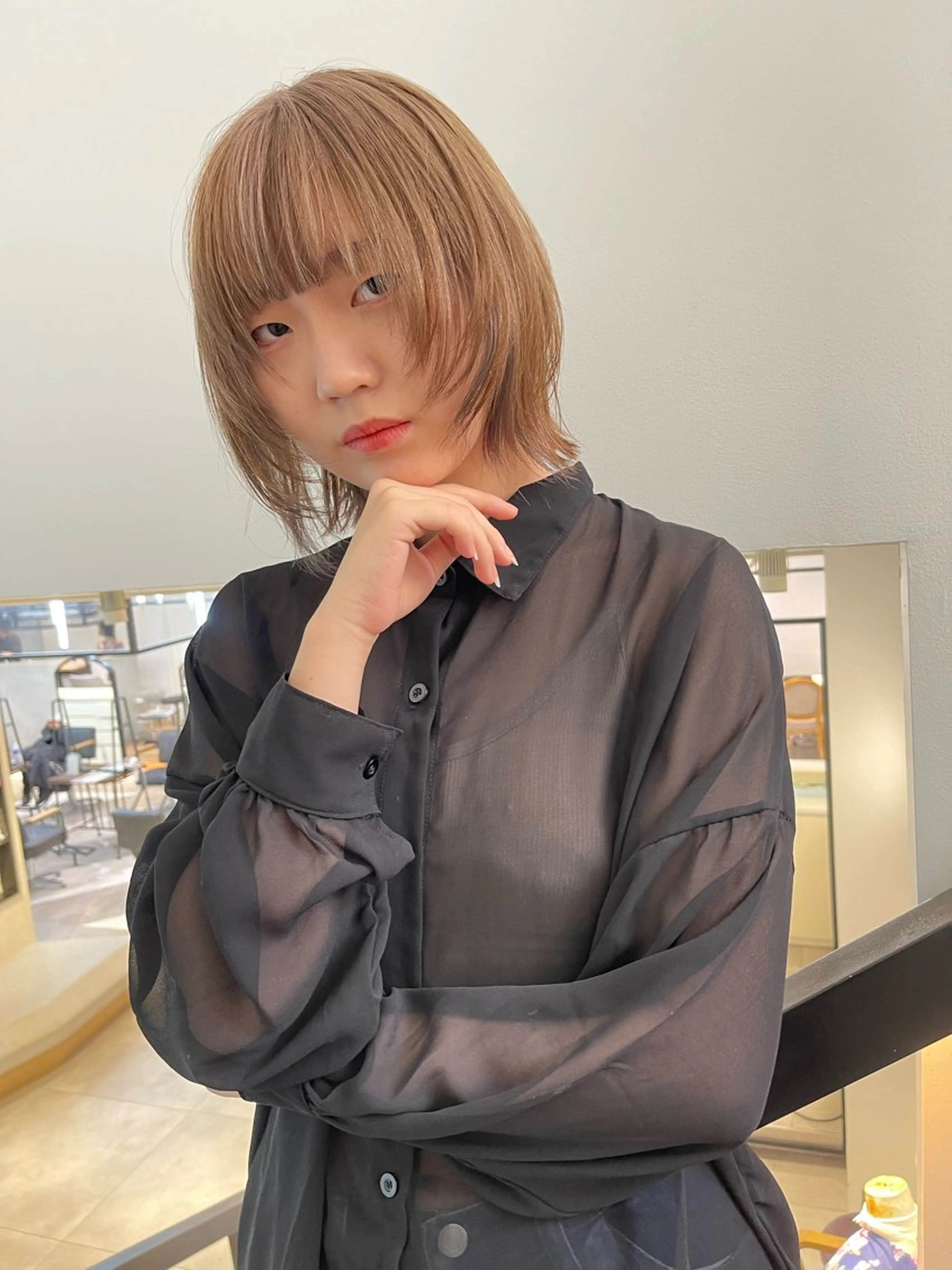 ショート カラー zestKalon 🔗IBUのヘアスタイル