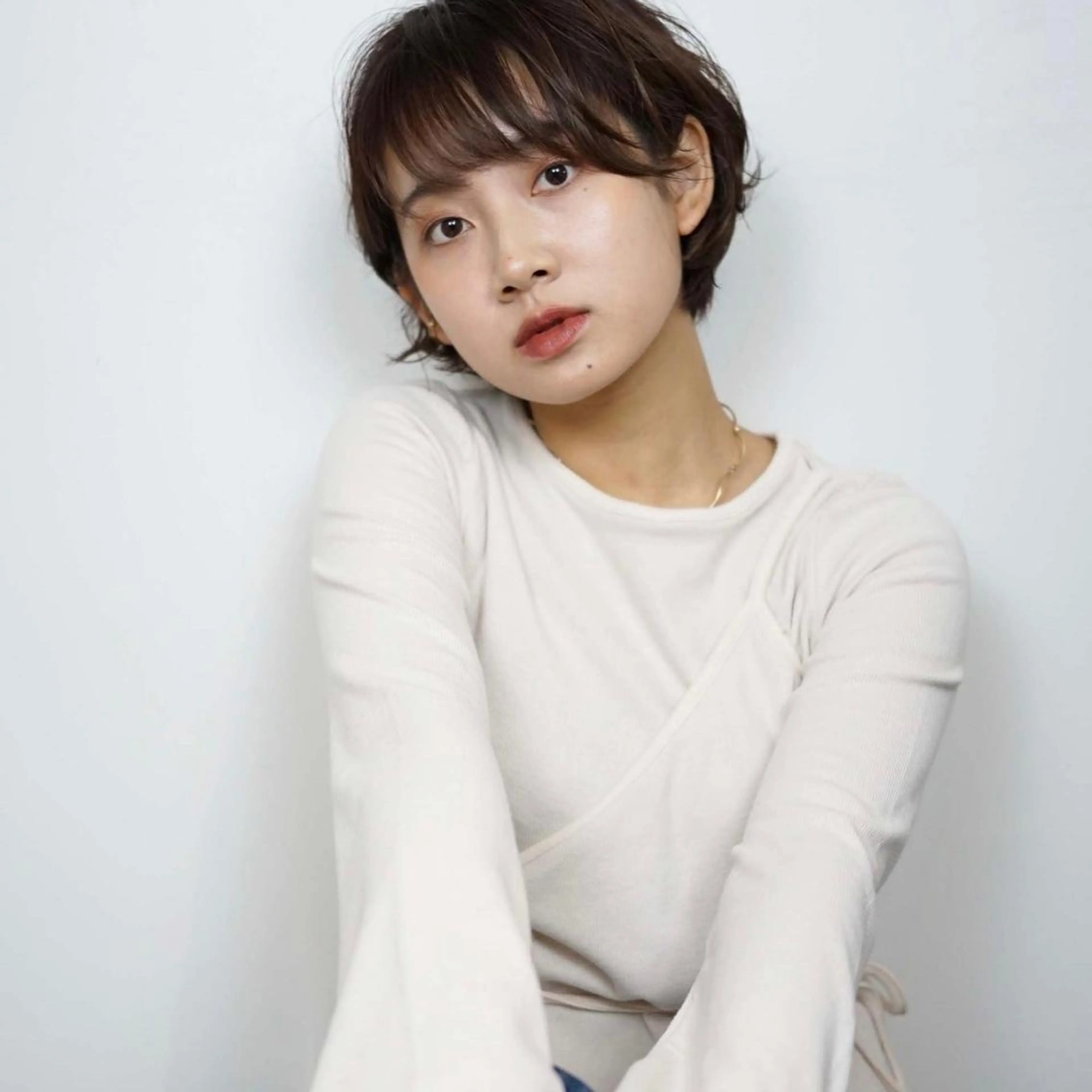 ショート カラー Sana 🦢のヘアスタイル