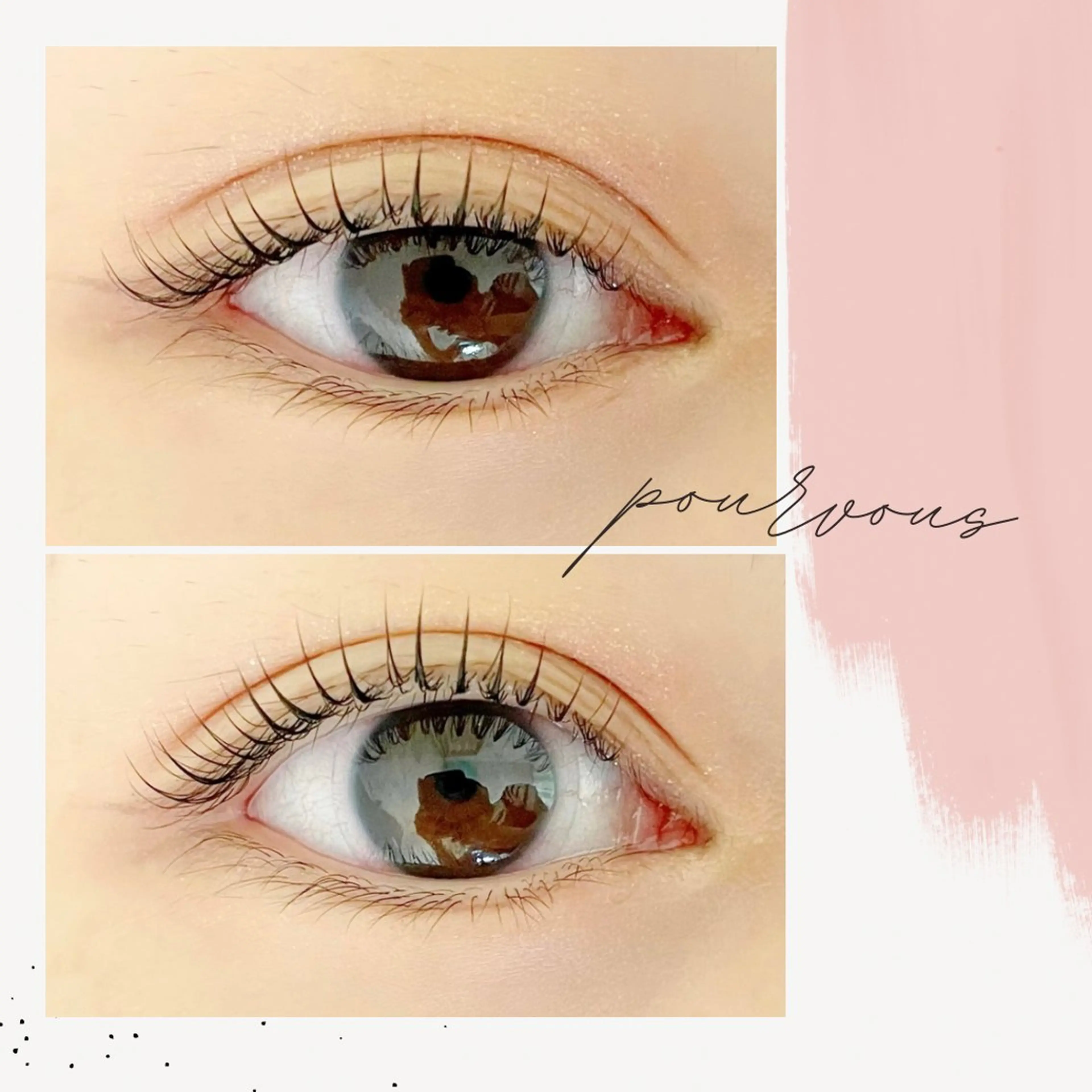 マツエク・マツパ アイブロウ マツパ pour voursのマツエク・マツパデザイン