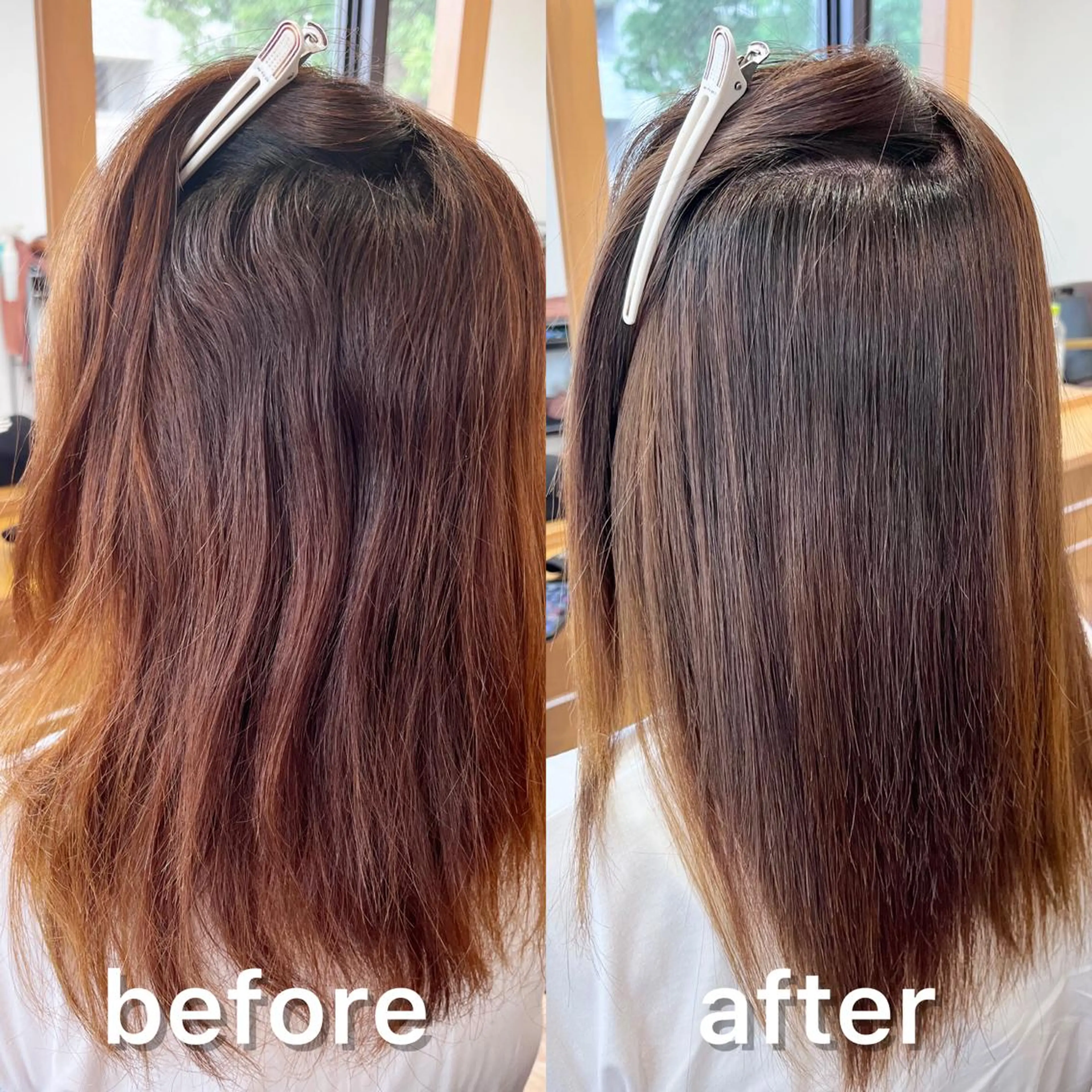 ミディアム カラー パーマ インナーカラー 髪質改善 縮毛矯正 縮毛矯正 トリートメント 髪質改善特化KIZU /艶髪研究（京都）のヘアスタイル