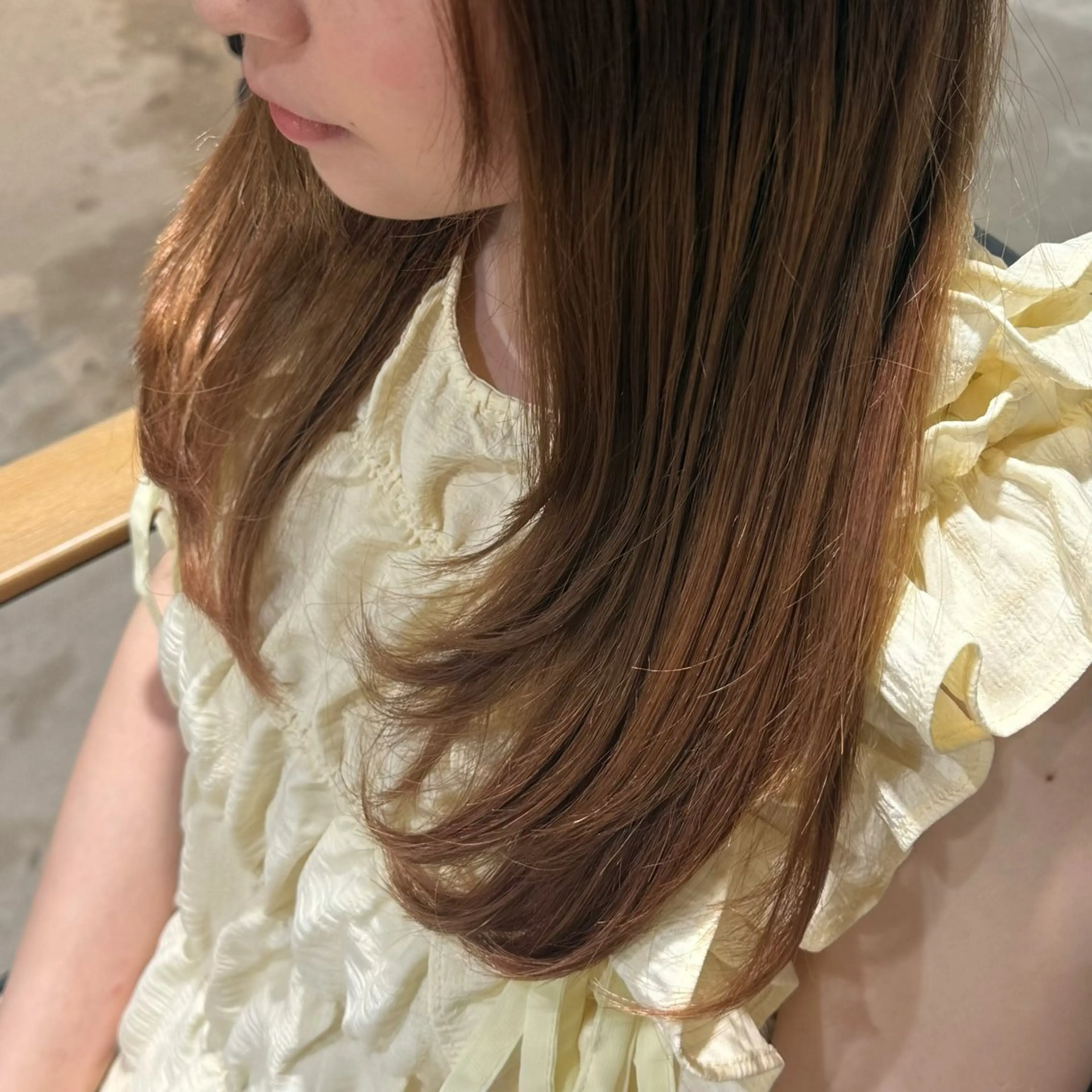 ロング moeka ໒꒱.*のヘアスタイル
