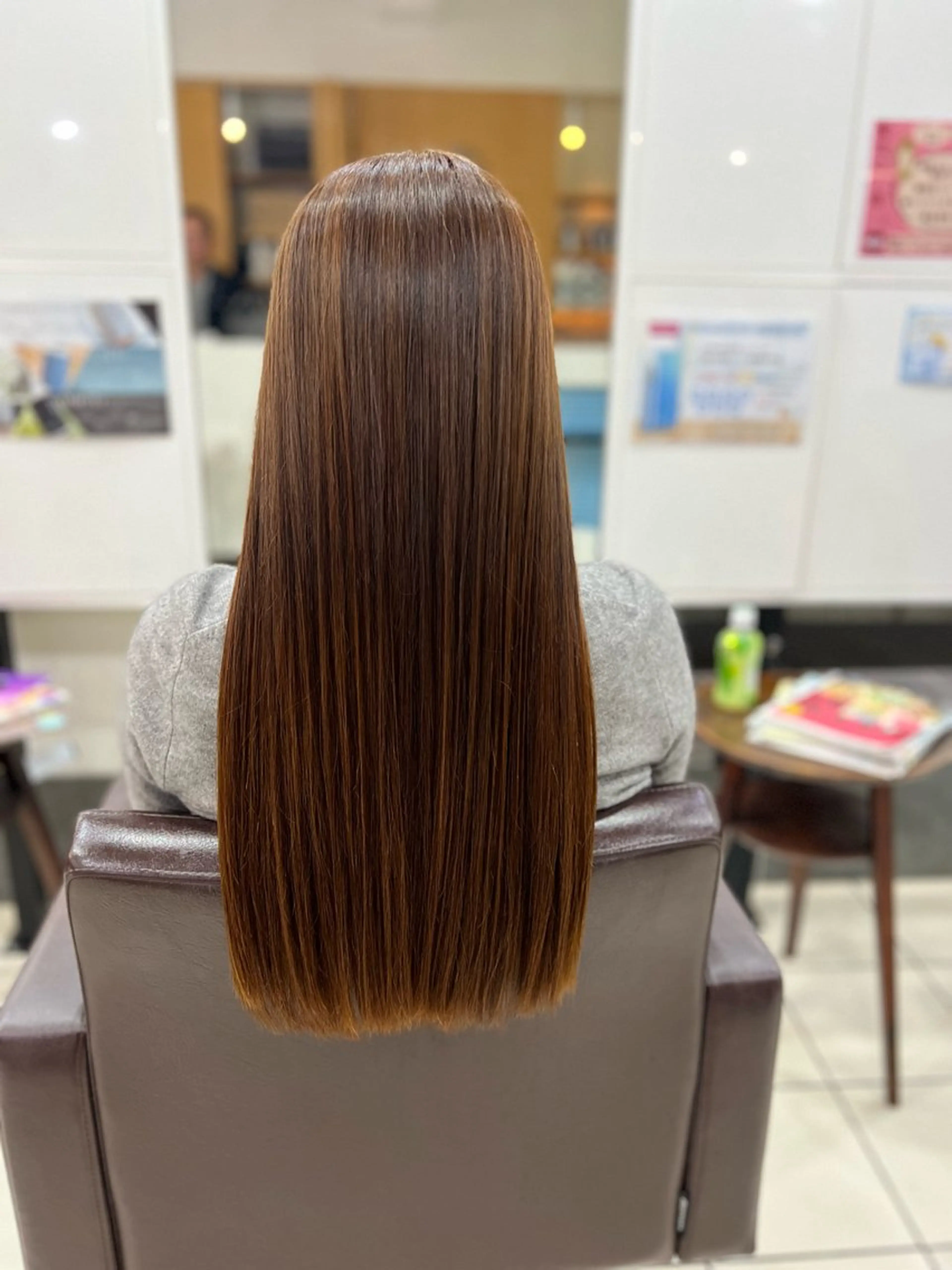 ロング 縮毛矯正 オッドジョブス庚午店所属・中尾 彪聖のヘアスタイル