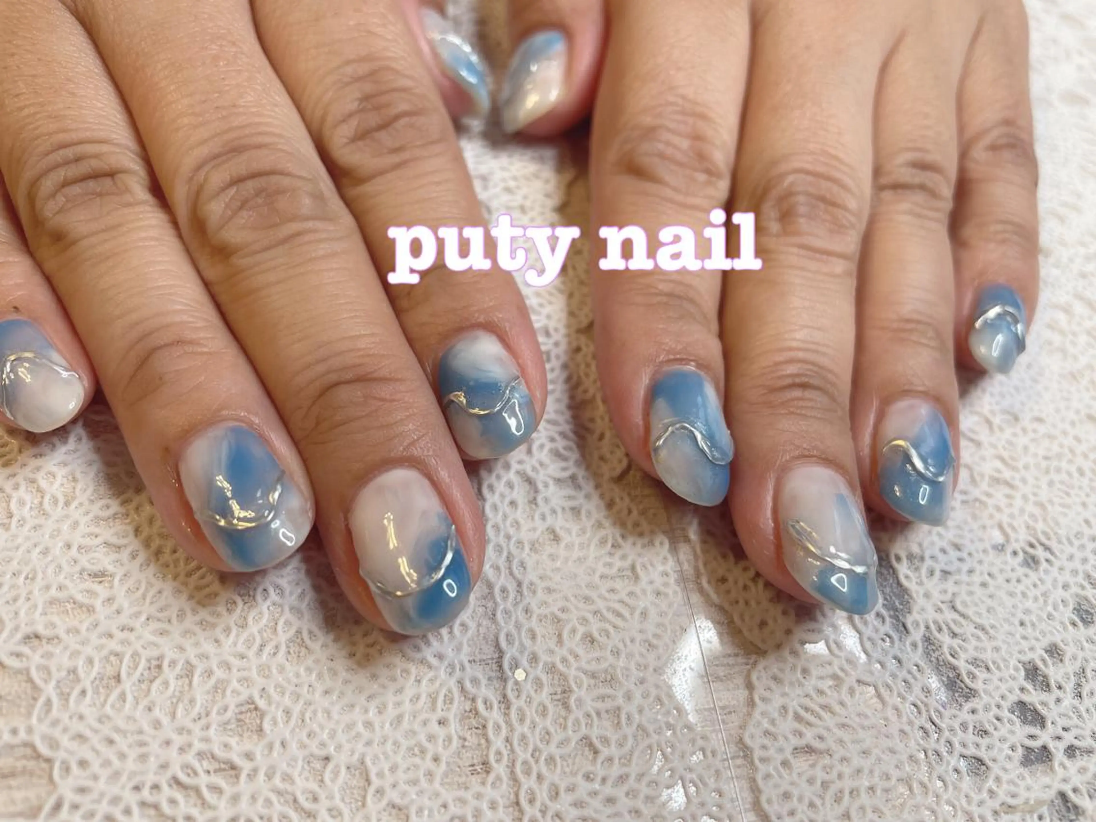 ネイル ニュアンスネイル ハンドネイル Puty Nailのネイルデザイン