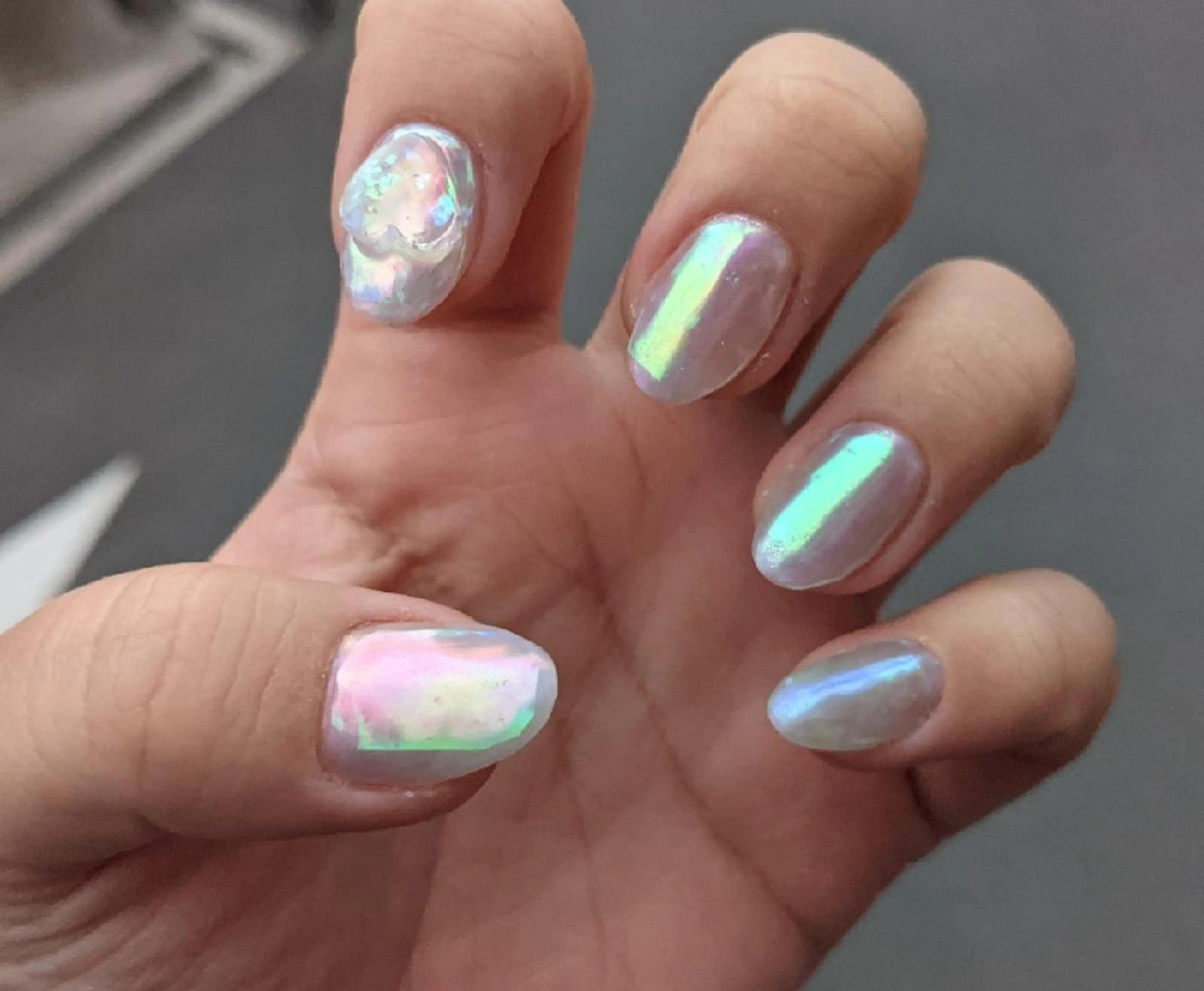 ネイル 氷ネイル・うるうるネイル Nail SIRANGANAのネイルデザイン