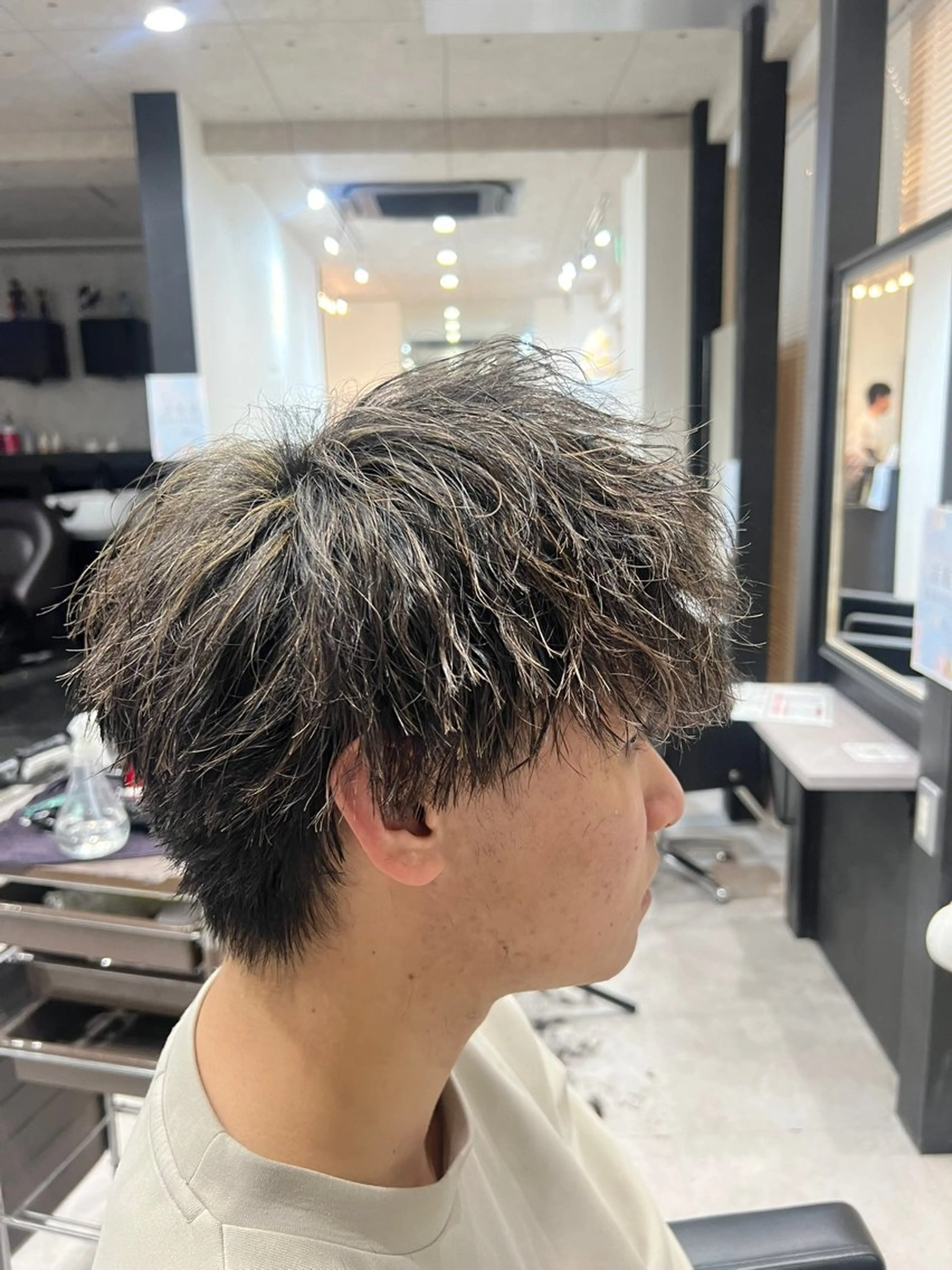 パーマ メンズ マッシュ メンズパーマ ツイストスパイラルパーマ スパイラルパーマ 🔥メンズ特化美容師 💥小倉大和💥のヘアスタイル