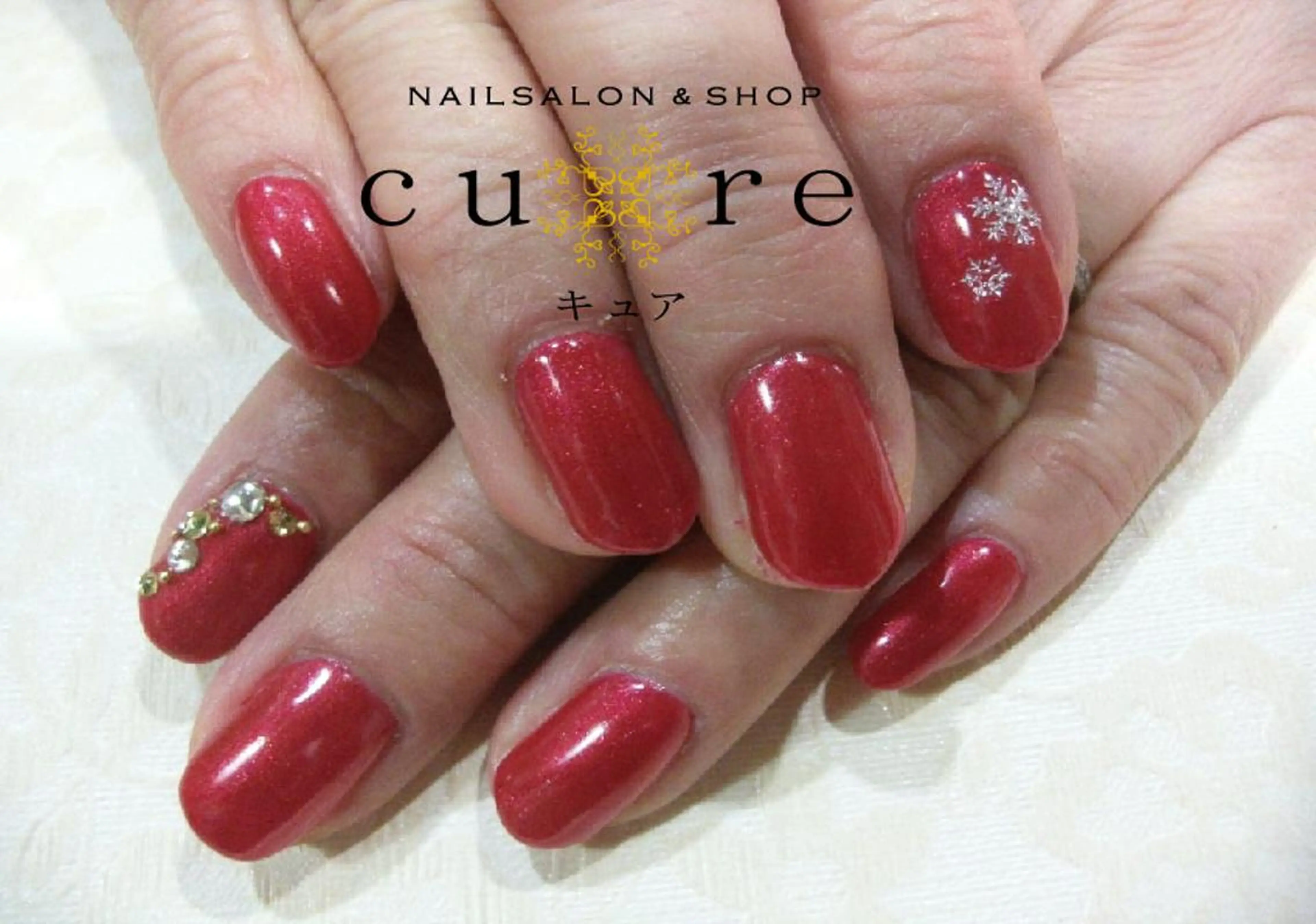 ミディアム ネイル ネイルサロン Cureのネイルデザイン